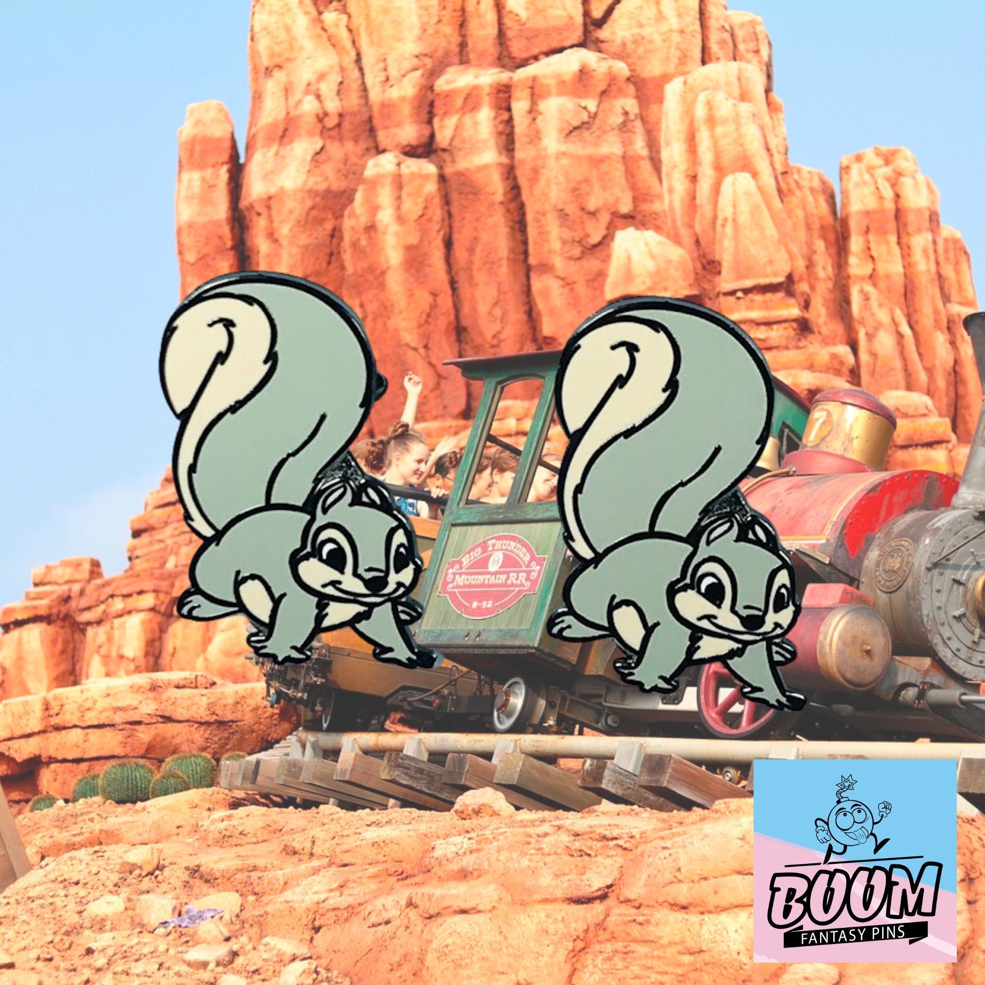 Gemelos – Ardilla Gris de Bambi – Disney Fantasy