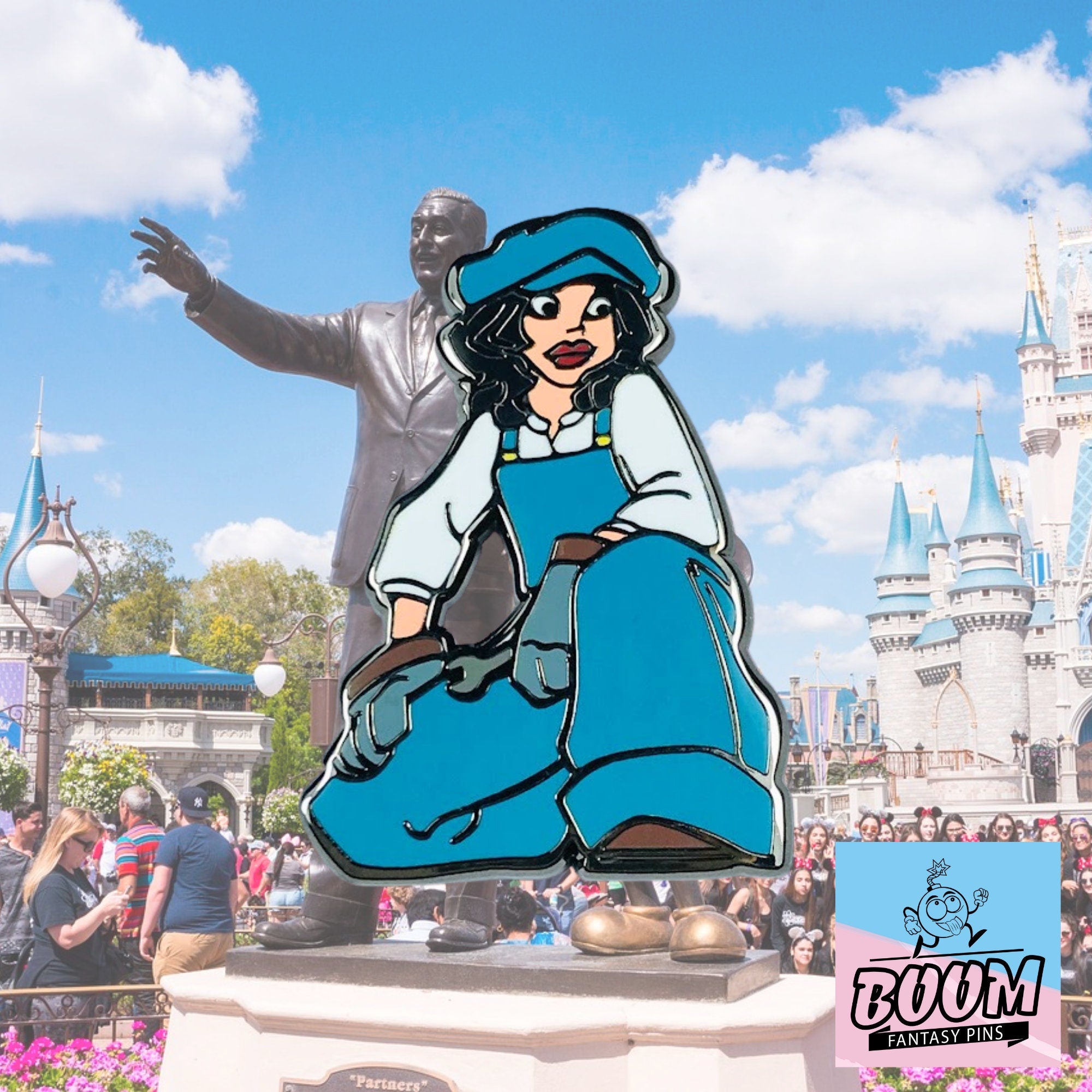 Pin – Audrey Ramírez de Atlantis: El Imperio Perdido – Disney Fantasy