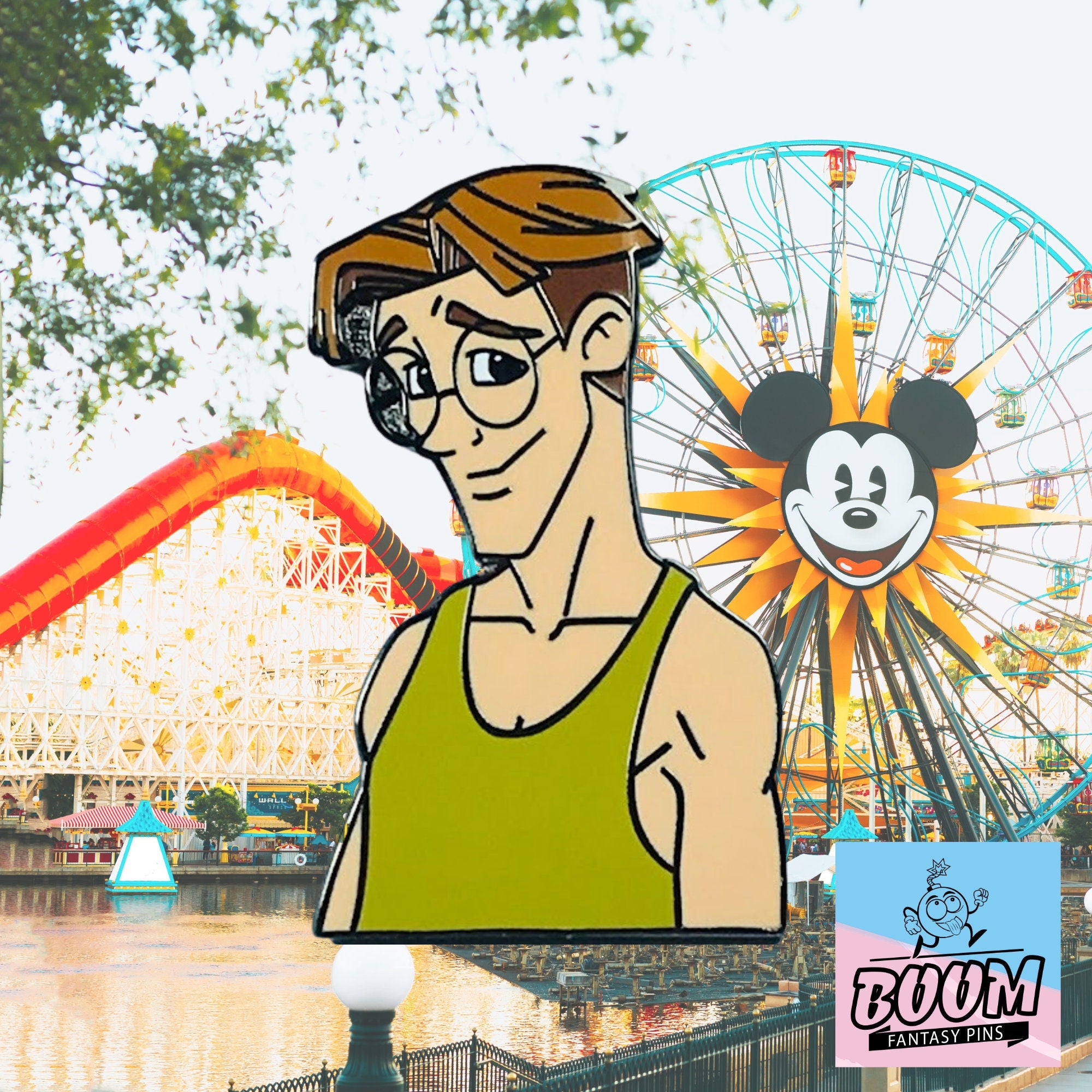 Pin – Milo James Thatch from Atlantis The Lost Empire – Disney Fantasy