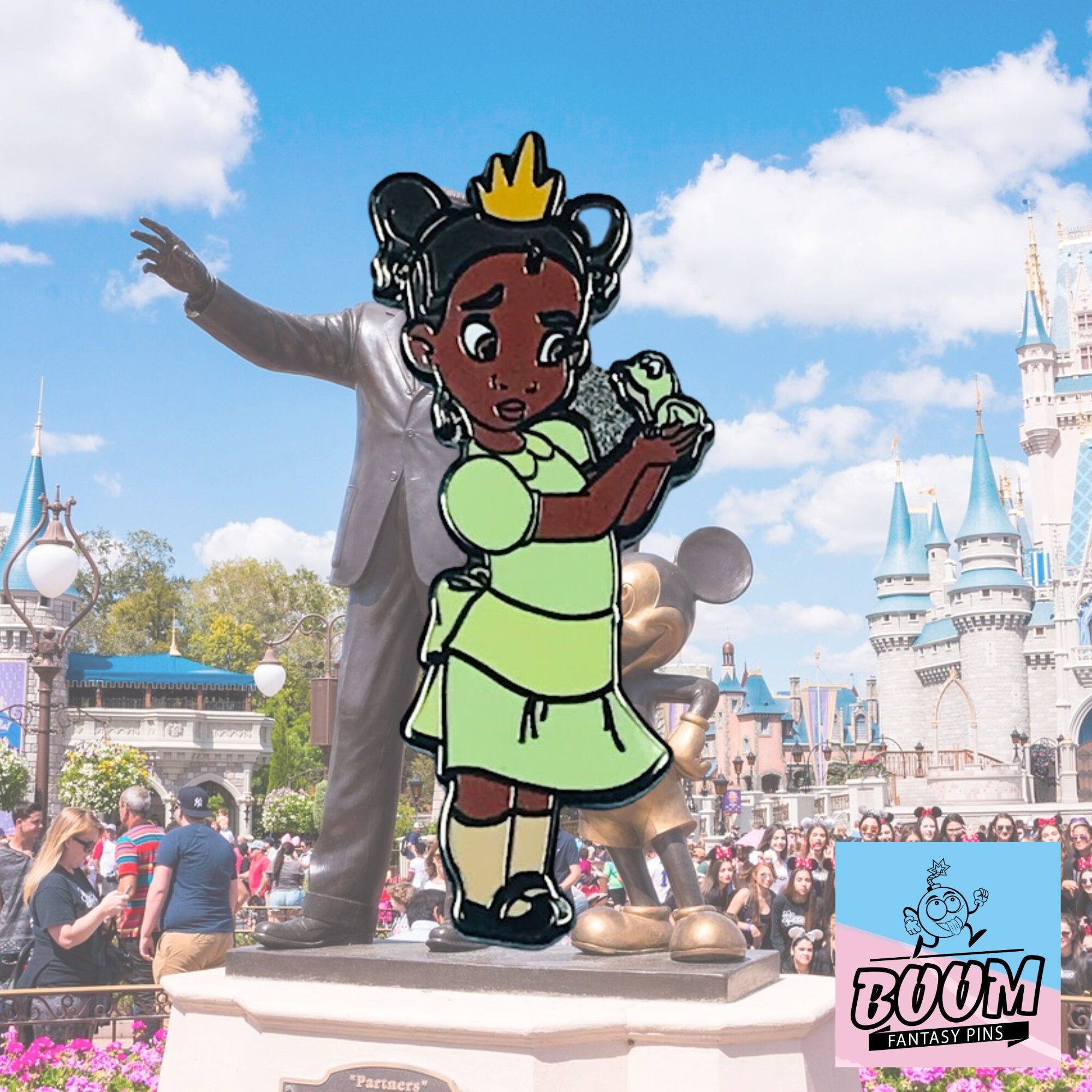 Pin – Tiana y el Sapo de La Princesa y el Sapo – Disney Fantasy