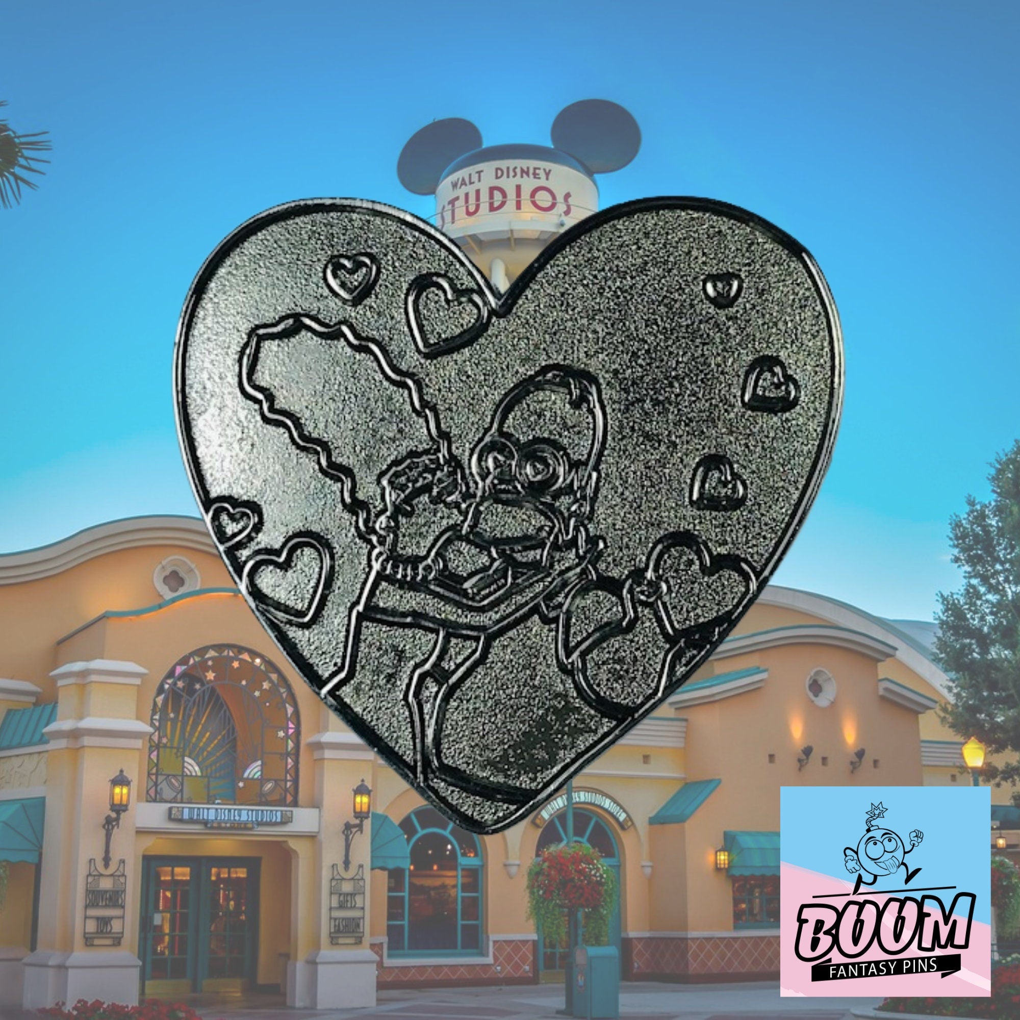 Pin – Homer Simpson y Marge Simpson de Los Simpson – Disney Fantasy