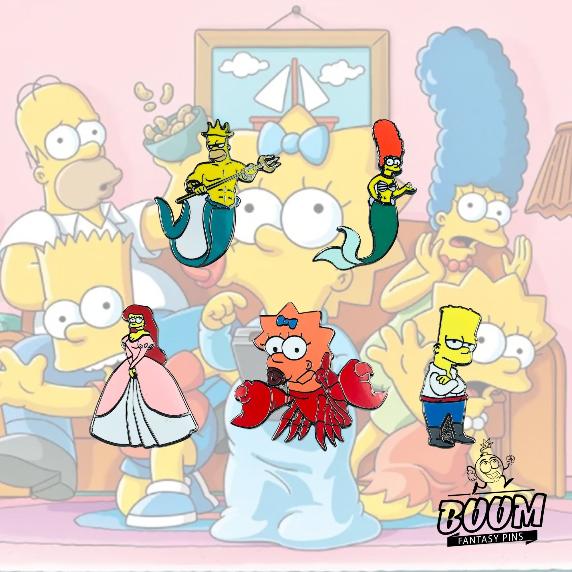 Pin's – Marge Simpson des Simpson – Disney Fantasy