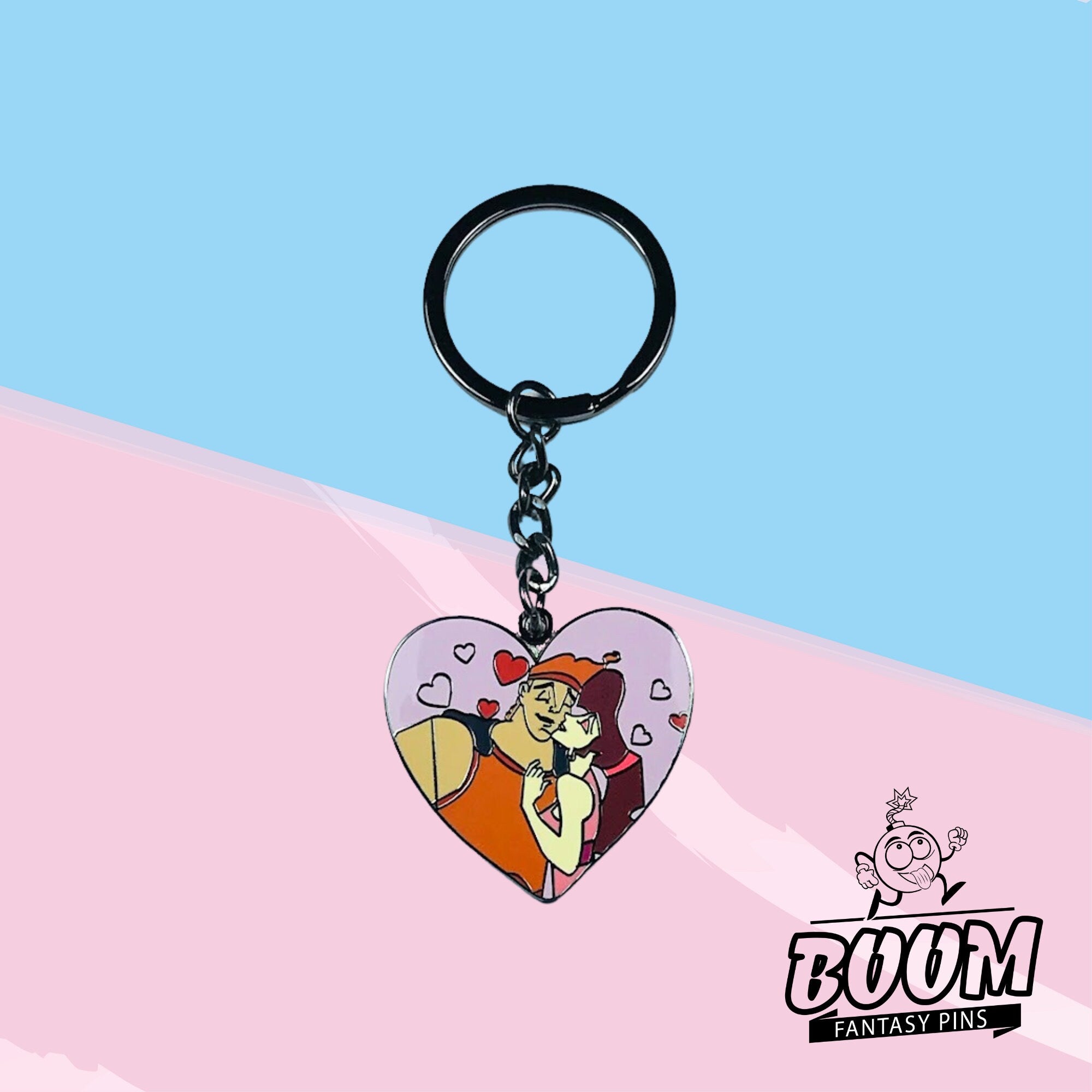 Porte-clés – Hercule et Mégara du film Hercule – Disney Fantasy