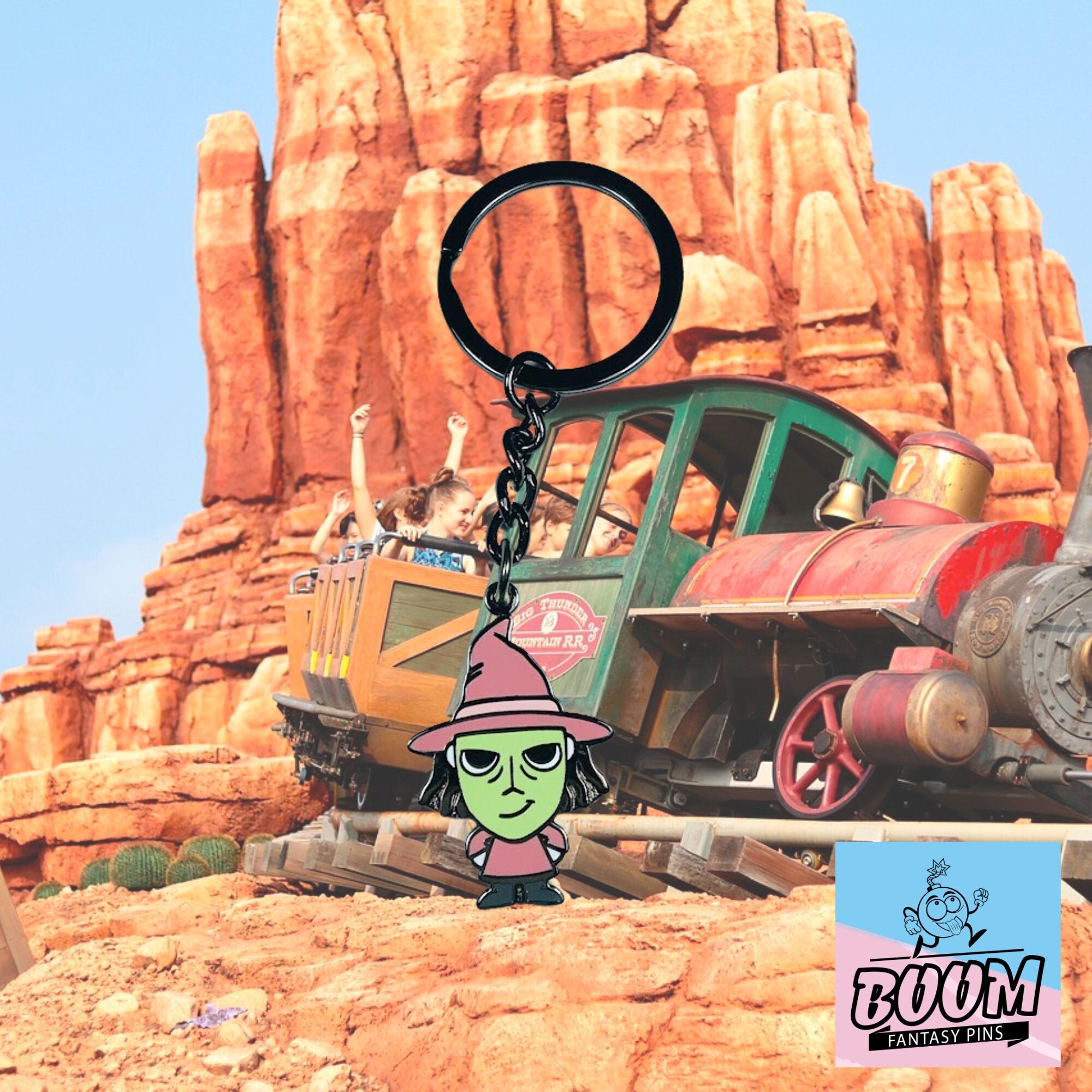 Keychain – Shock from The Nightmare Before Christmas – Disney Fantasy