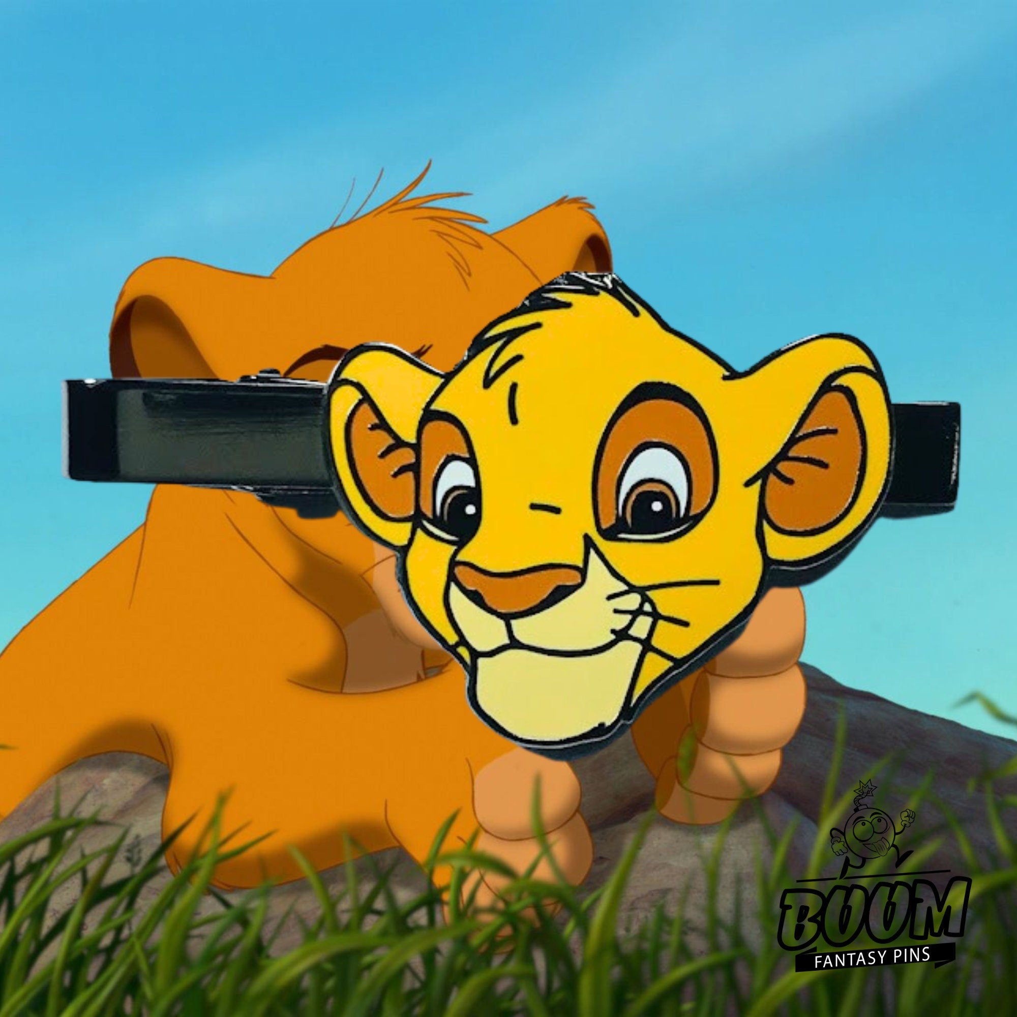 Pince à cravate – Simba du Roi Lion – Disney Fantasy