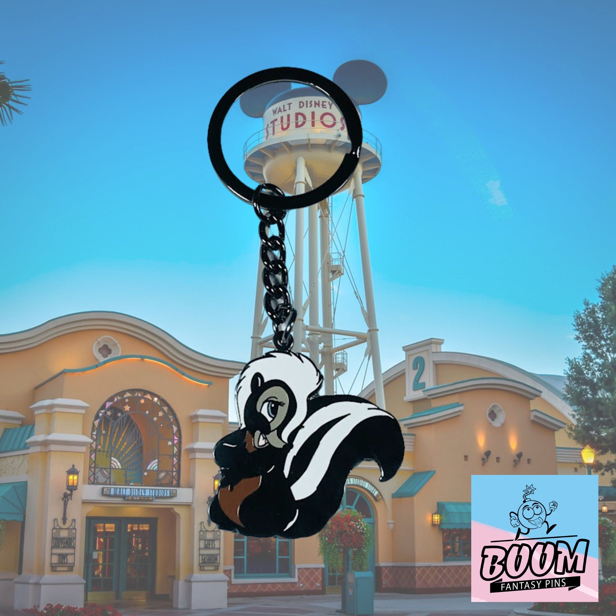 Llavero – Flor de Bambi – Disney Fantasy