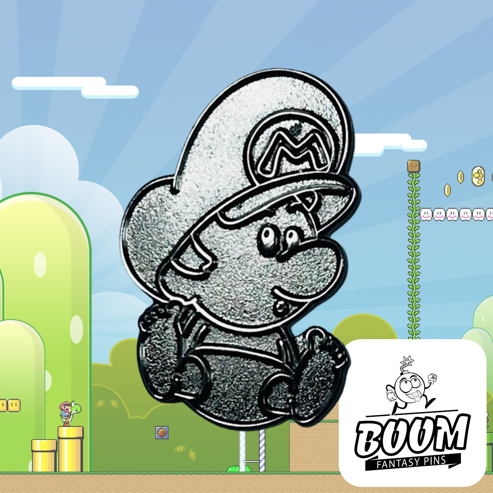 Pin's – Mario de Super Mario Bros – Franchise Nintendo