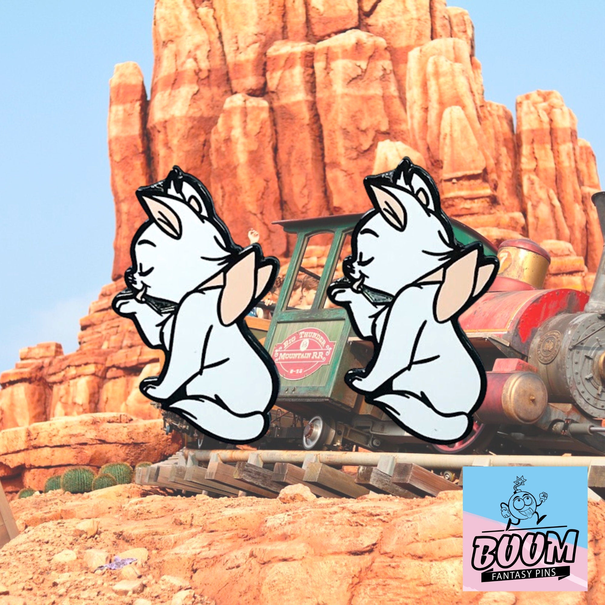 Boutons de manchette – Marie des Aristochats – Disney Fantasy