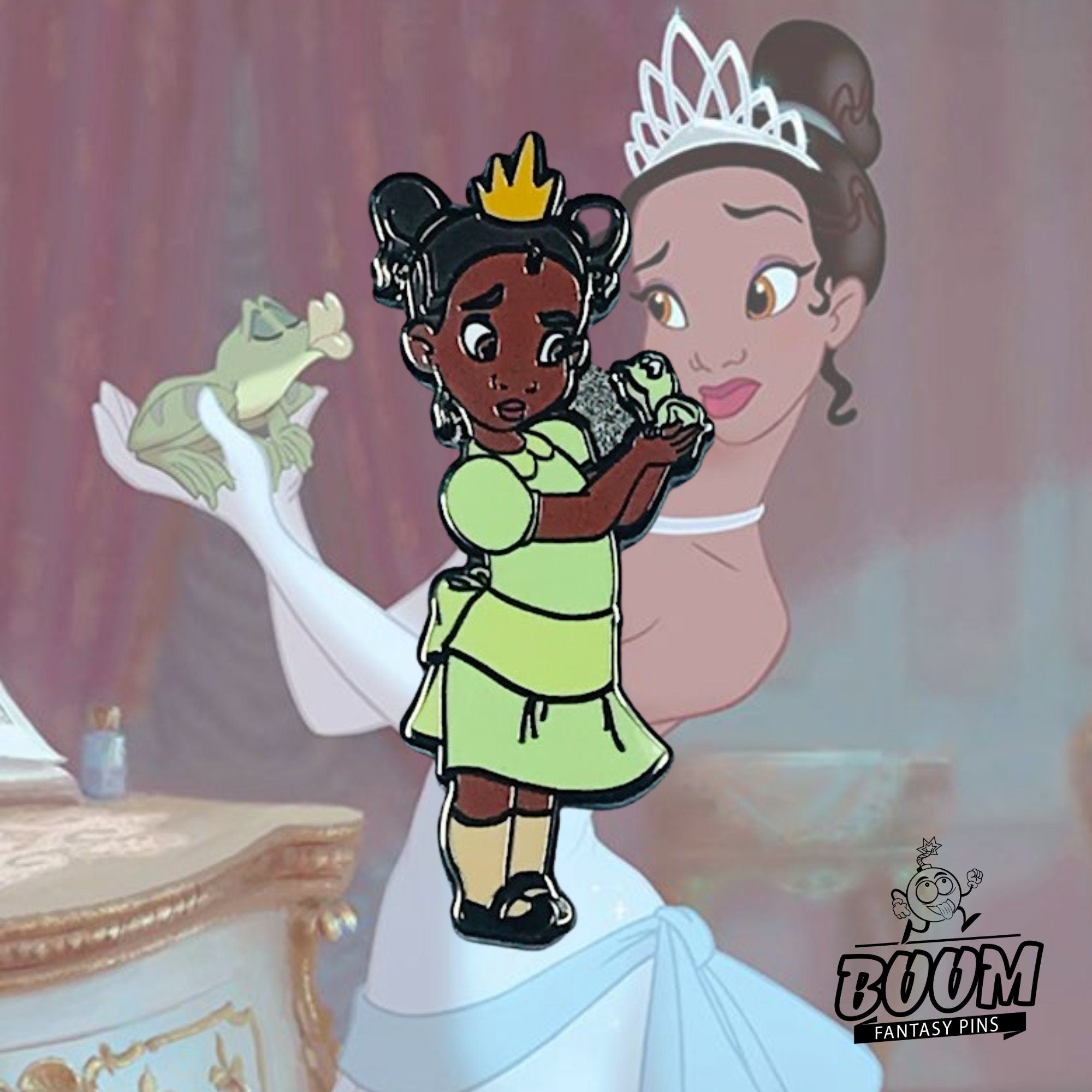Pin – Tiana y el Sapo de La Princesa y el Sapo – Disney Fantasy