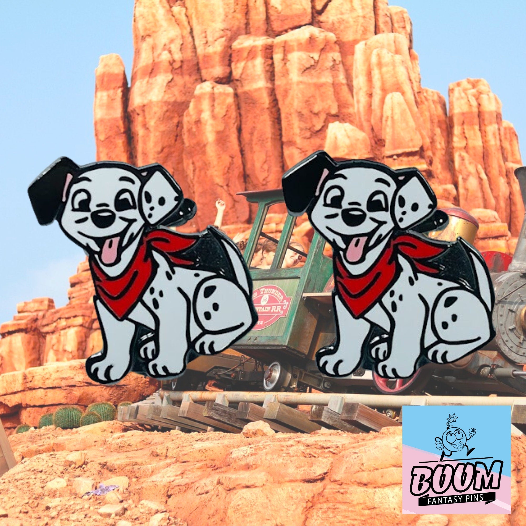 Gemelos – Cachorro con collar rojo de 101 Dálmatas – Disney Fantasy