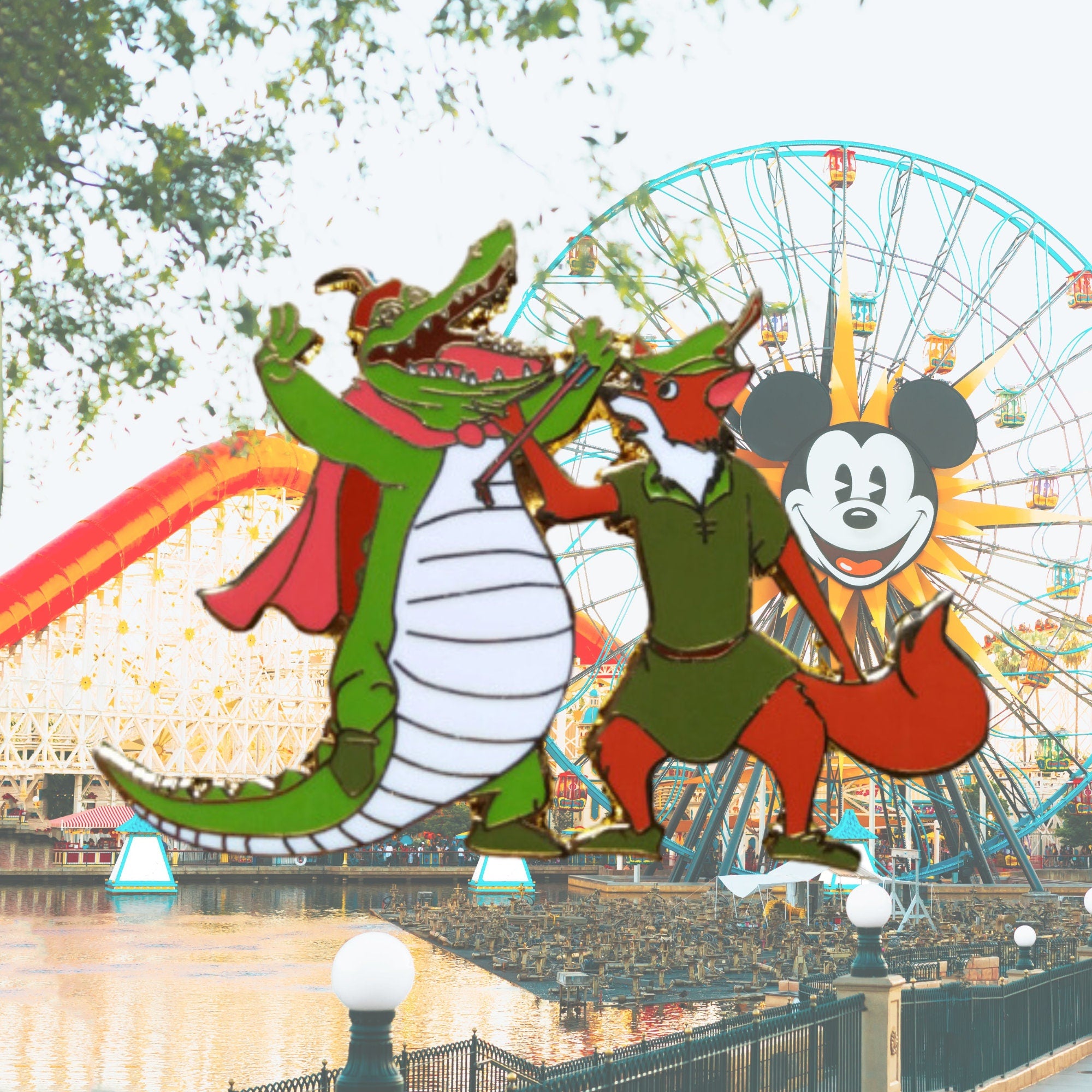 Pin's – Robin des Bois et le Capitaine Crocodile de Robin des Bois – Disney Fantasy