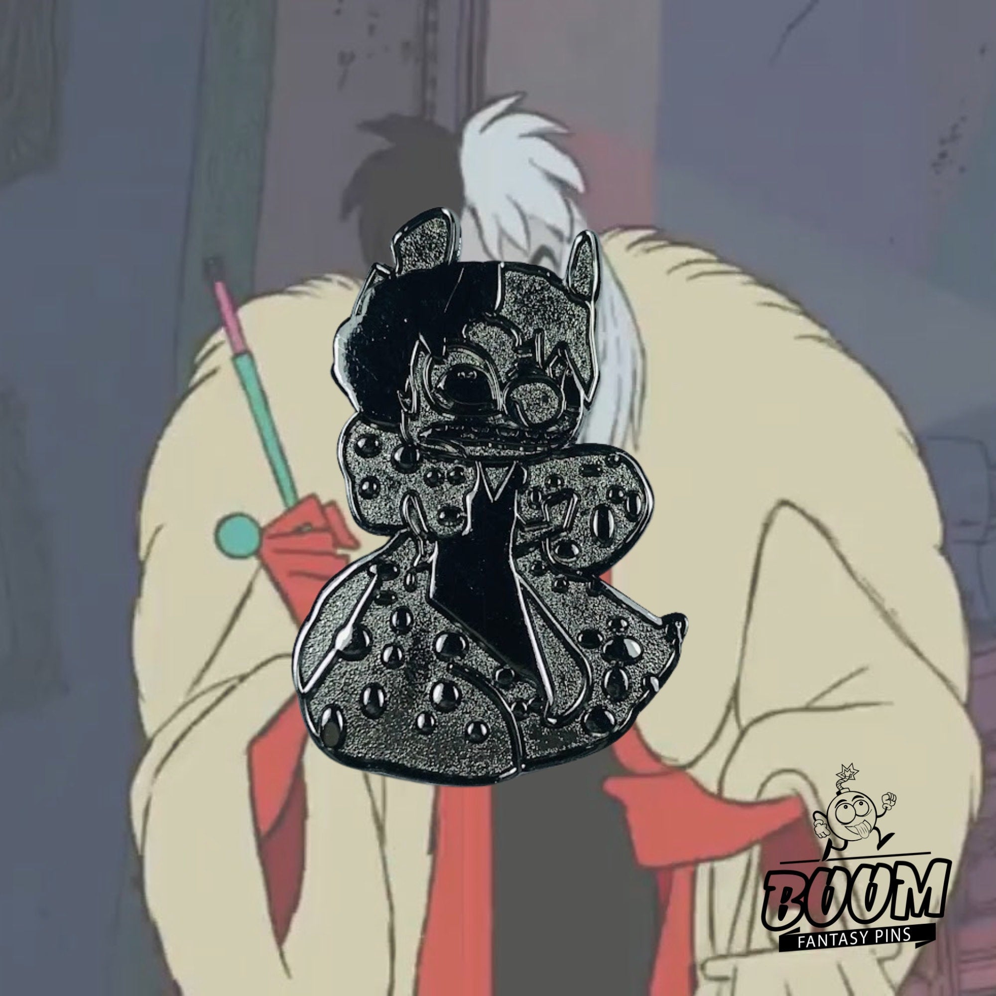 Pin's – Stitch dans le rôle de Cruella de Vil de Lilo &amp; Stitch – Disney Fantasy