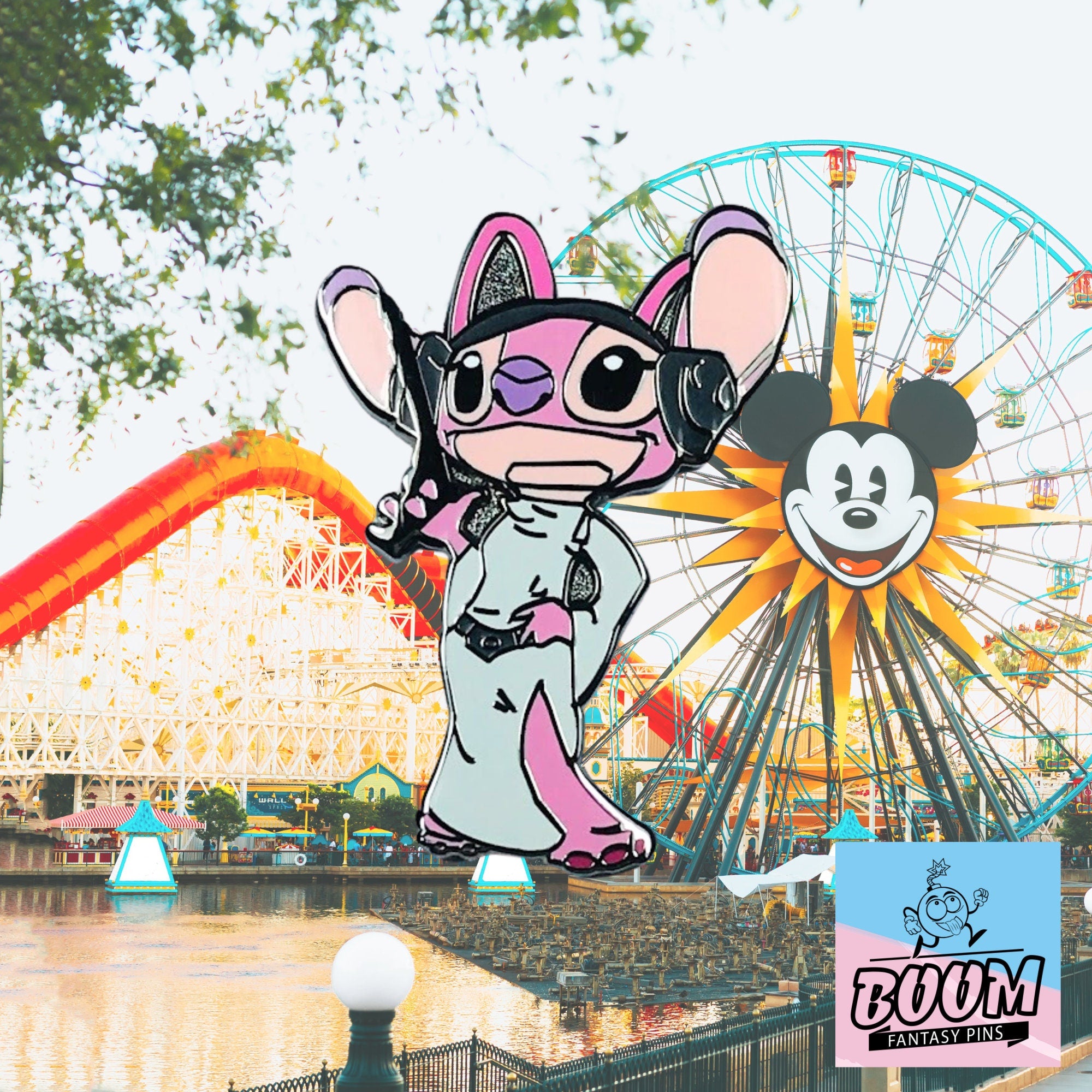 Pin – Angel as Leia Organa from Lilo & Stitch – Disney Fantasy