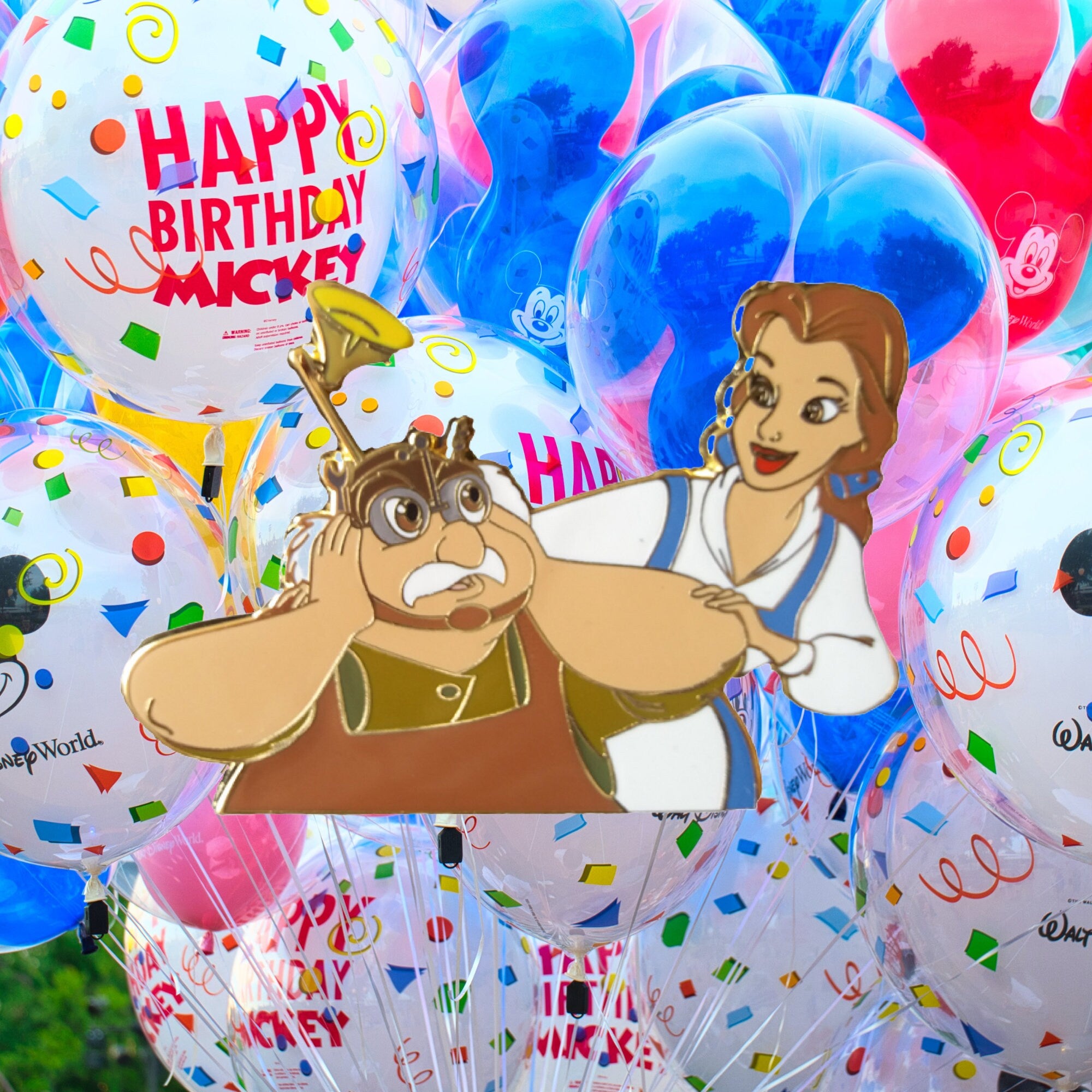 Pin's – Belle et Maurice de La Belle et la Bête – Disney Fantasy