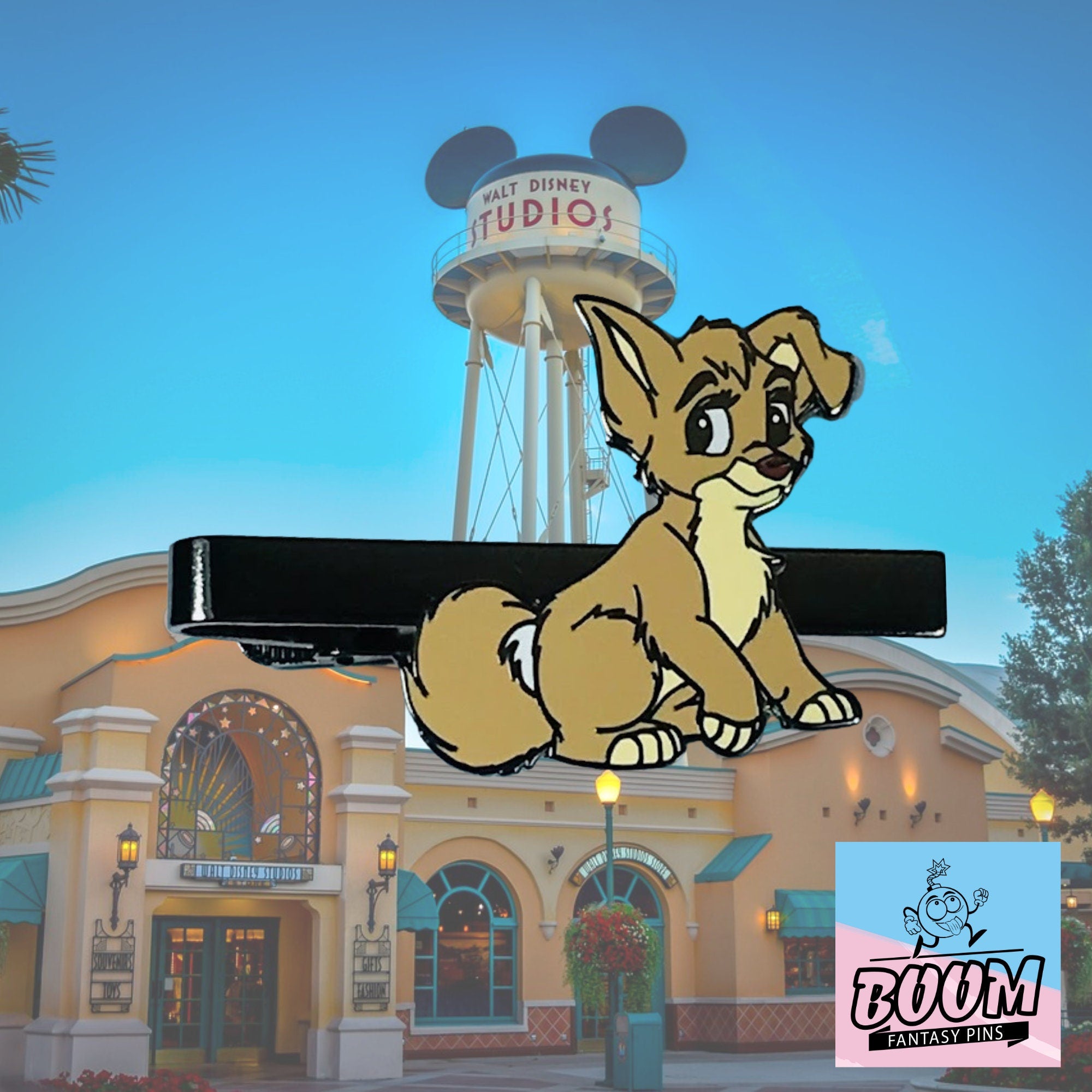 Tie Clip – Angel from Lady and the Tramp – Disney Fantasy