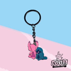 Llavero – Stitch y Ángel de Lilo &amp; Stitch – Disney Fantasy