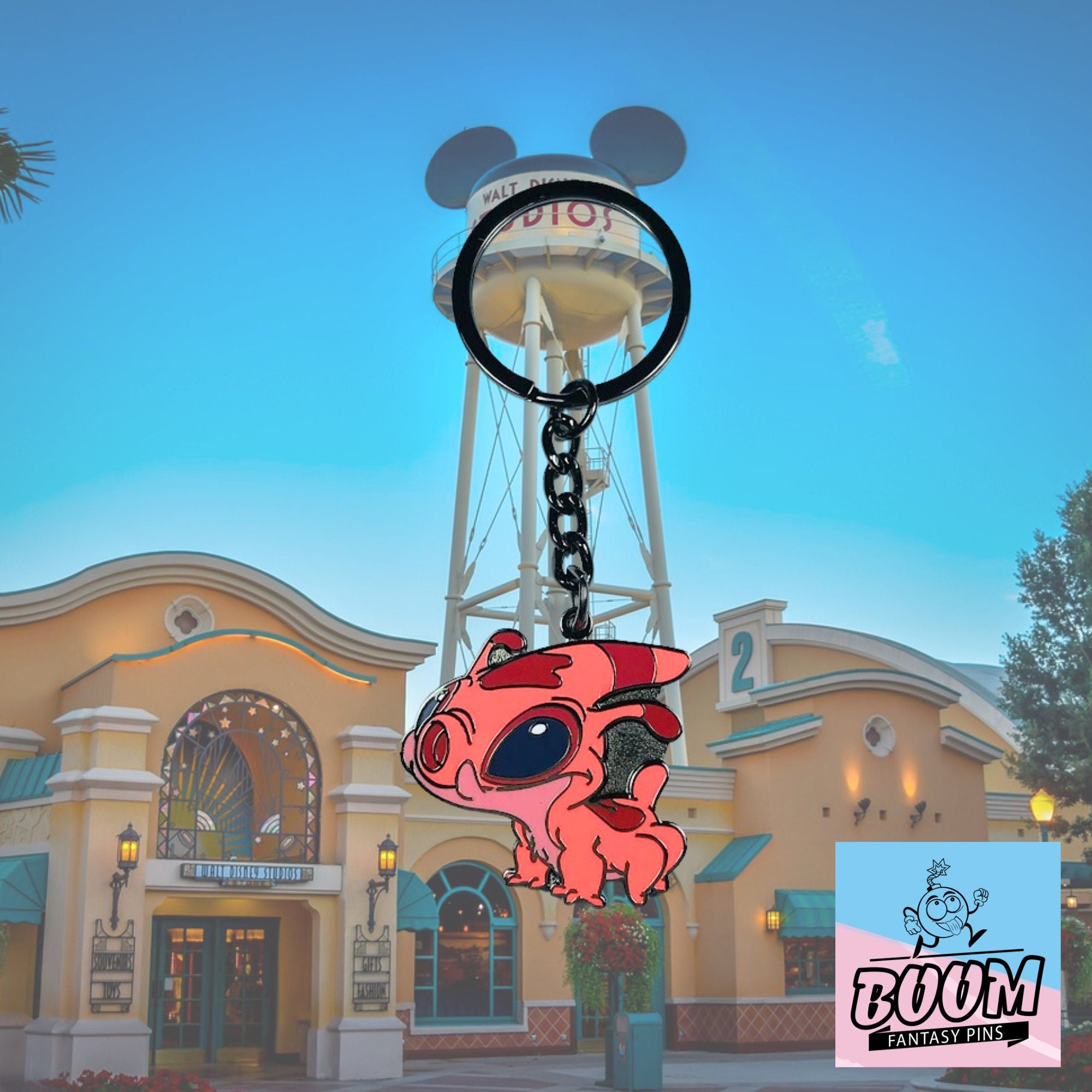 Llavero – Experimento 619 Splodyhead de Lilo y Stitch – Disney Fantasy