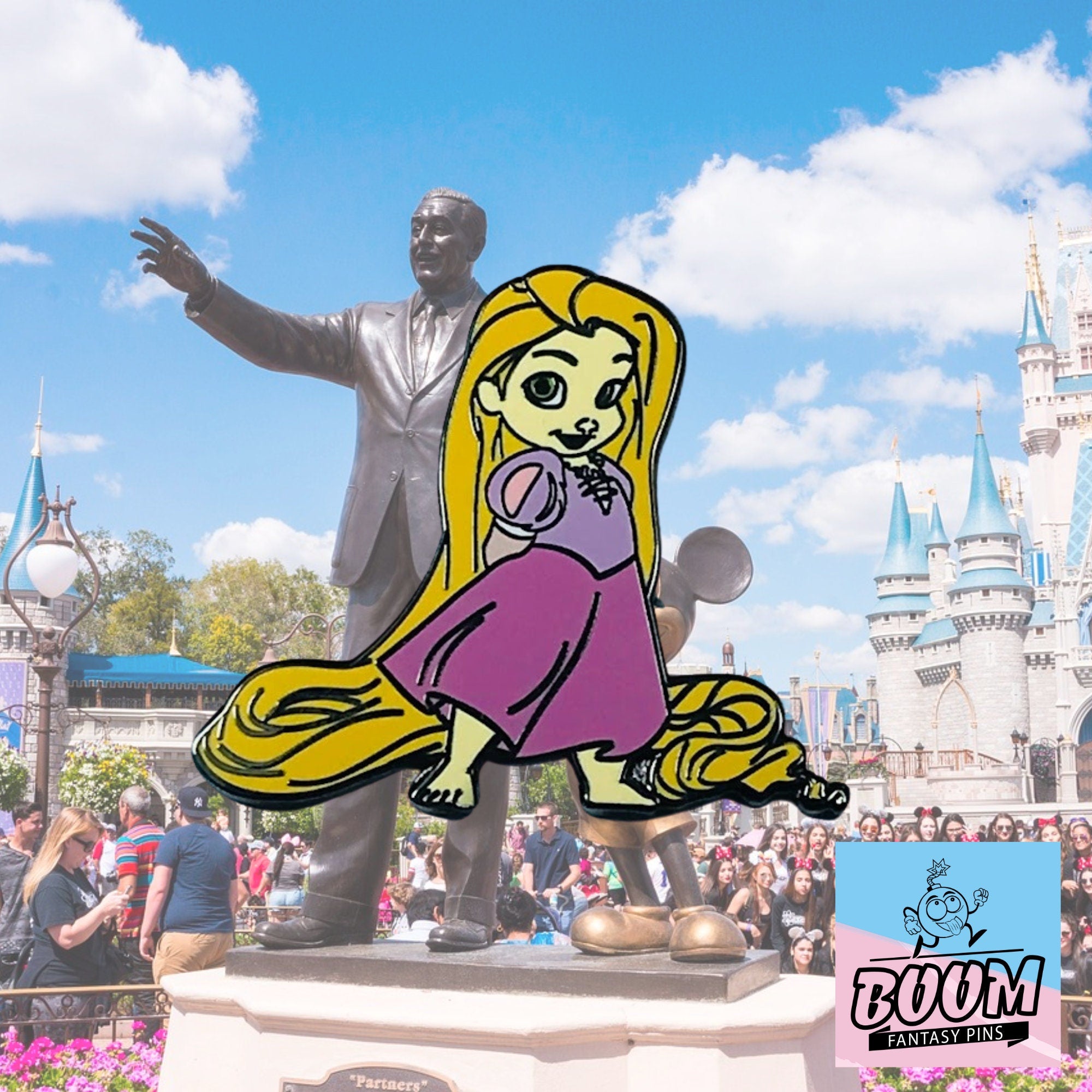 Pin's – Raiponce enfant du film Raiponce – Disney Fantasy