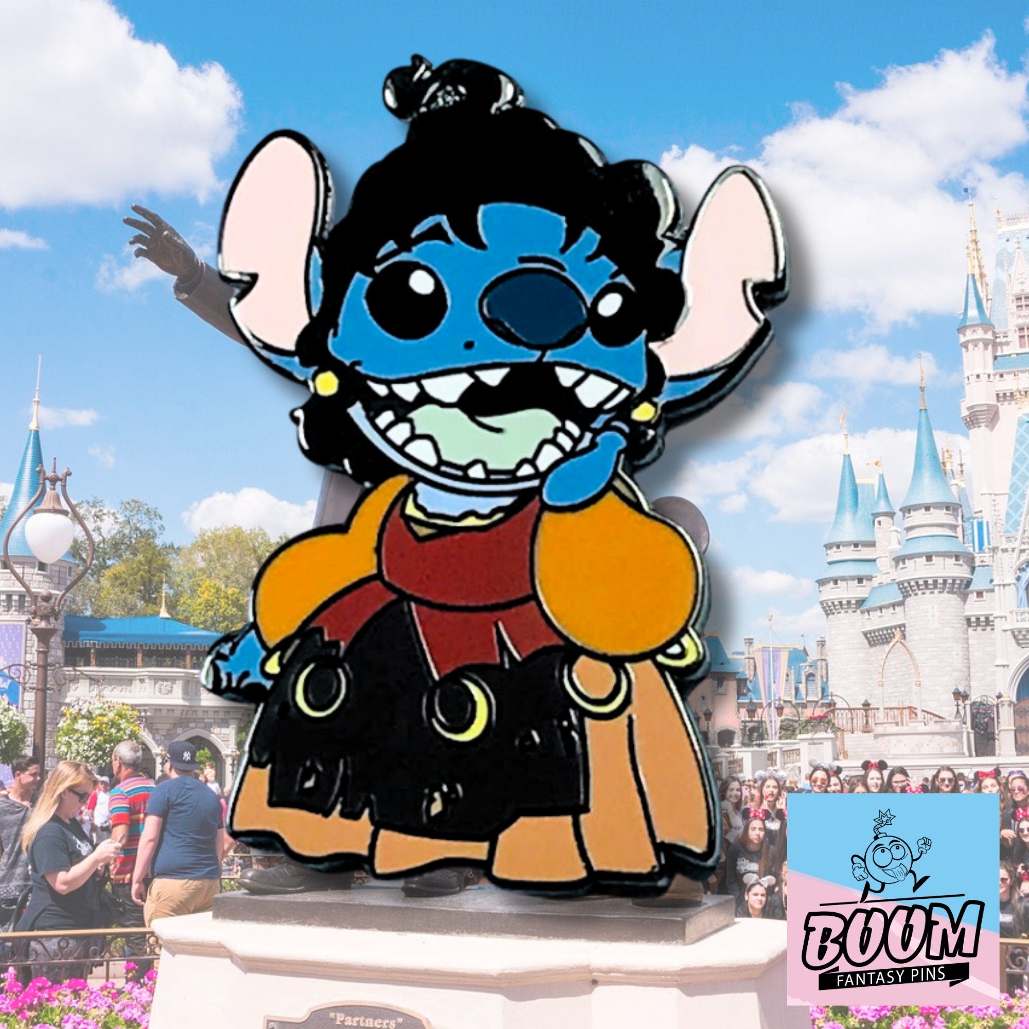 Pin – Stitch como Mary Sanderson de Hocus Pocus – Disney Fantasy