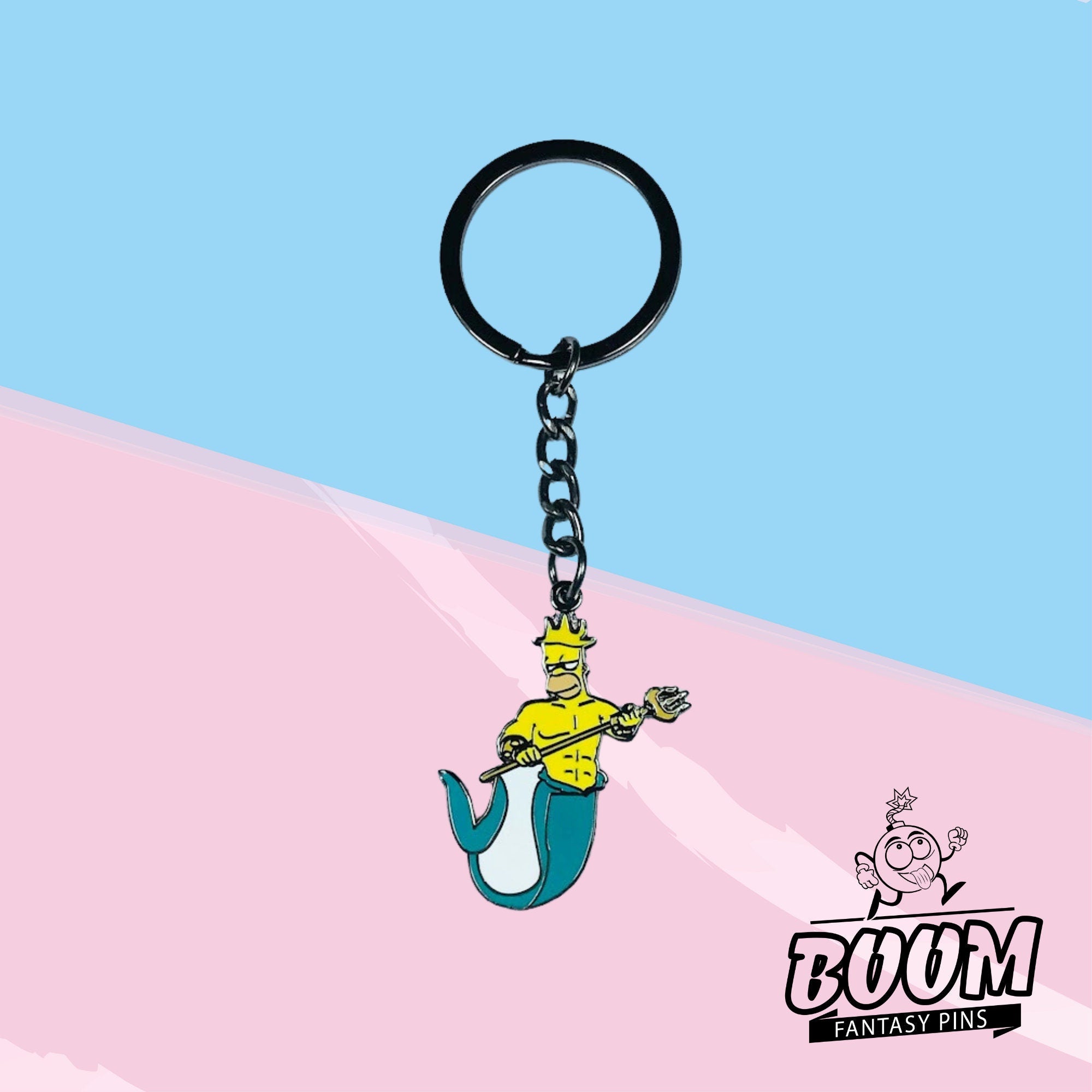 Llavero de Homer Simpson de Los Simpsons – Fantasía única