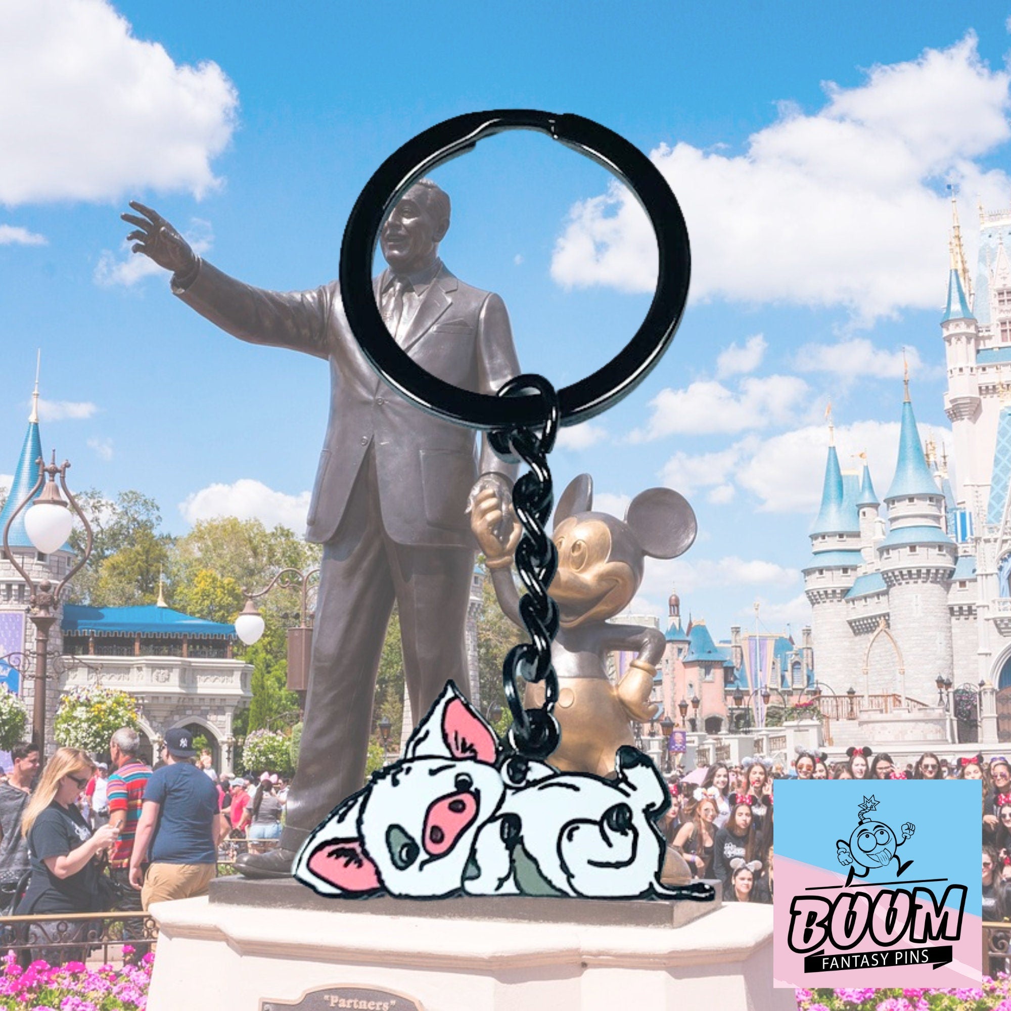 Llavero – Pua de Moana – Disney Fantasy