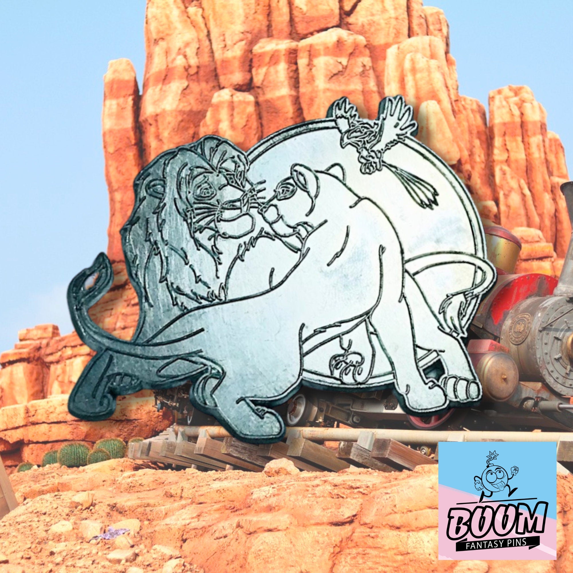 Pin's – Simba, Nala et Zazu du Roi Lion – Disney Fantasy