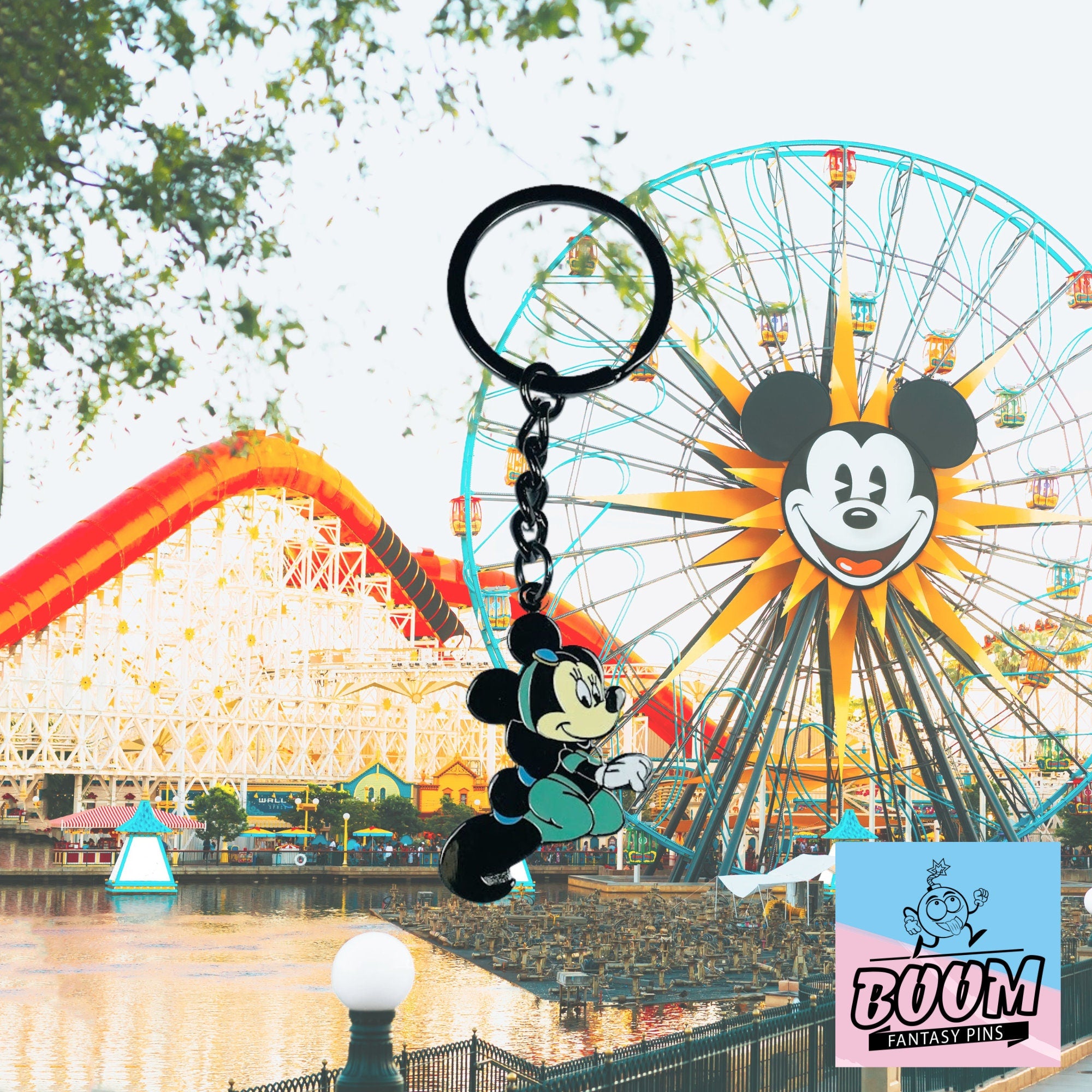 Porte-clés – Minnie Mouse en Jasmine d'Aladdin – Disney Fantasy