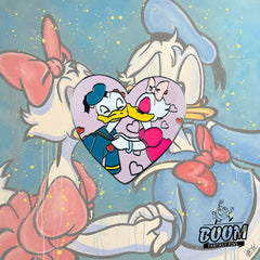 Pin – Pato Donald y Pato Daisy de El Sr. Pato sale – Disney Fantasy