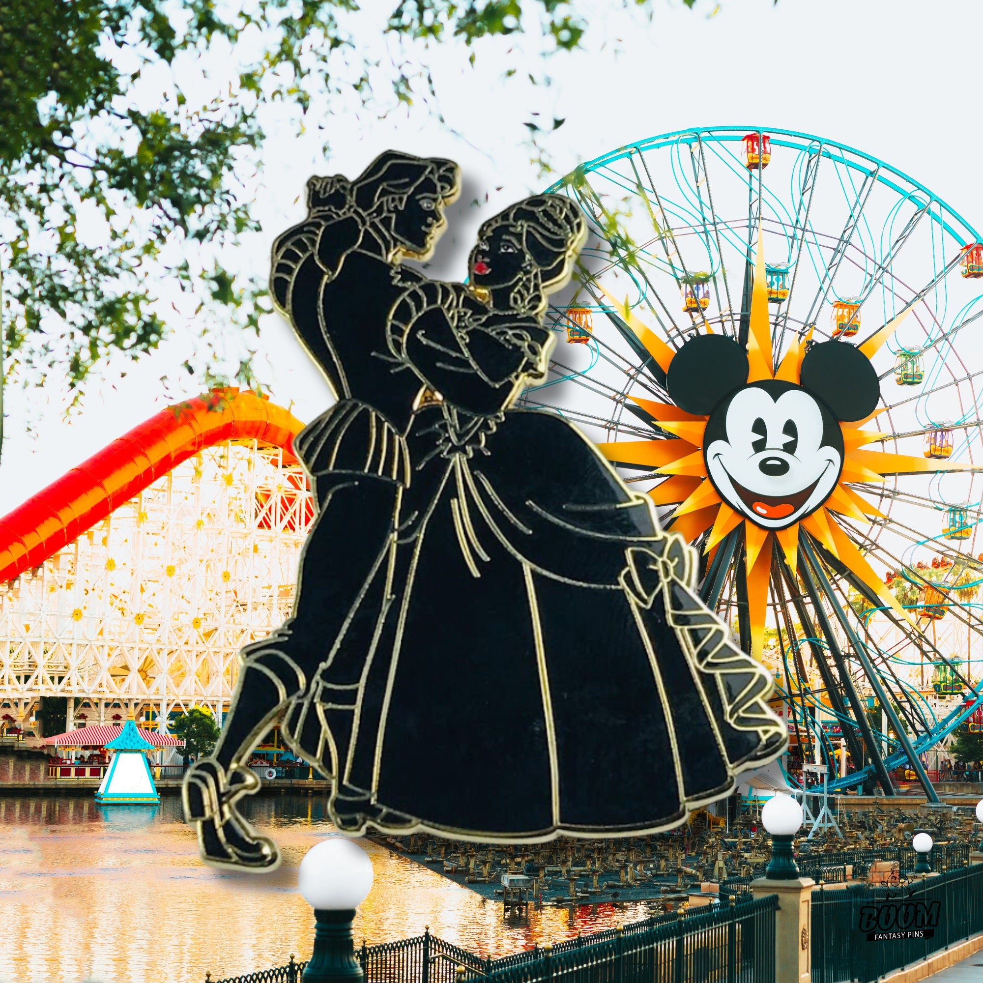 Pin's – Pocahontas et John Smith du film Pocahontas – Disney Fantasy