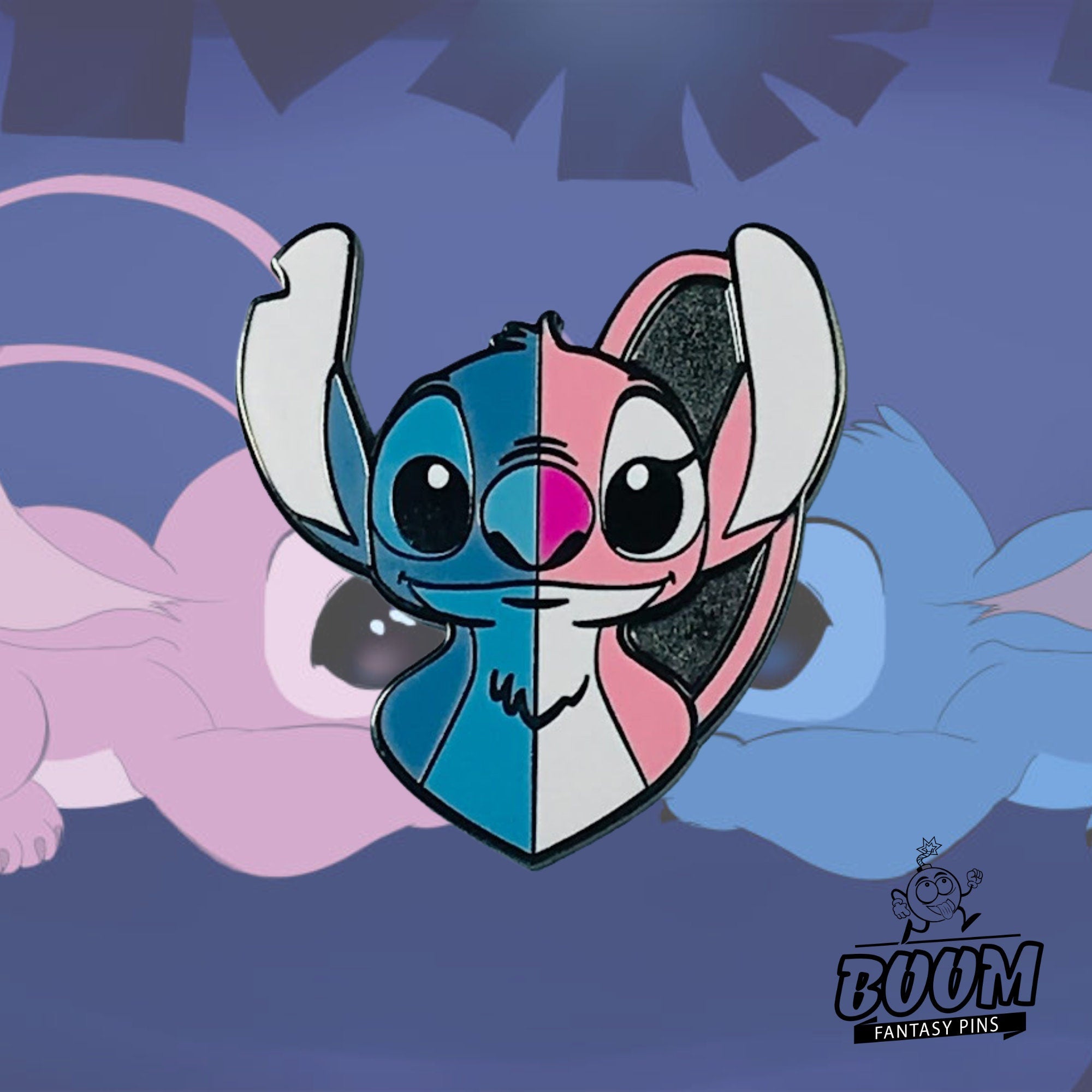 Pin – Stitch y Ángel de Lilo y Stitch – Disney Fantasy