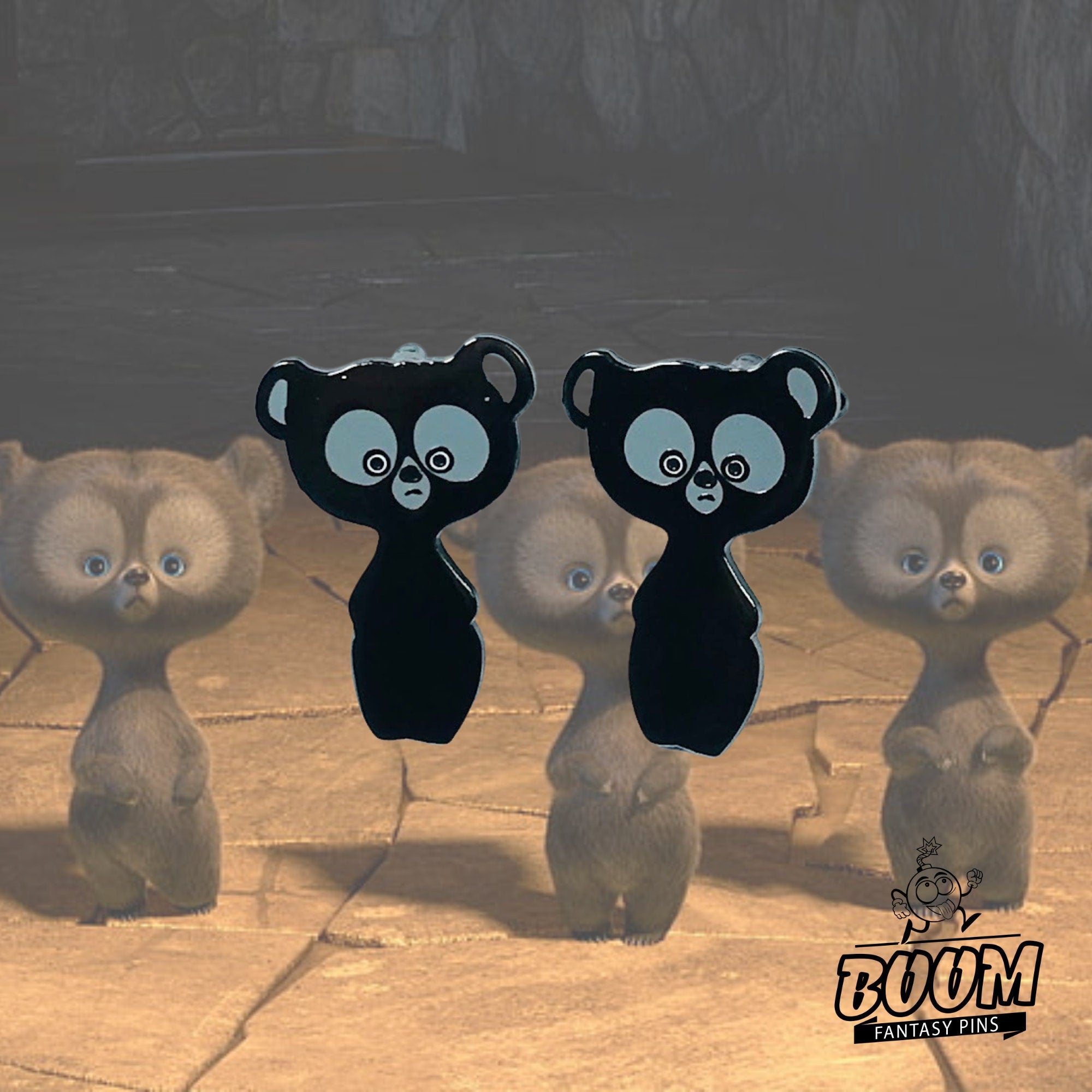 Cufflinks – Brave Bear from Brother Bear – Disney Fantasy