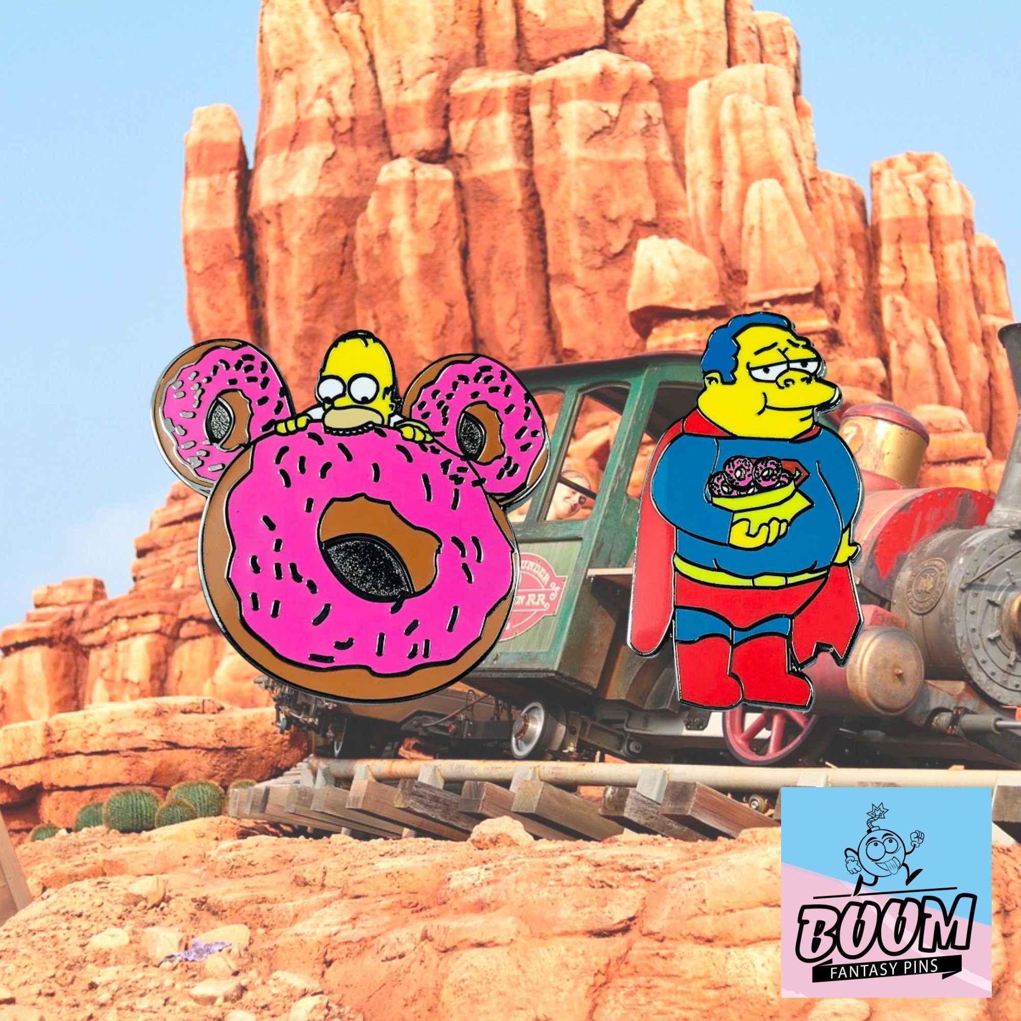 Pin's – Homer Simpson des Simpson – Disney Fantasy