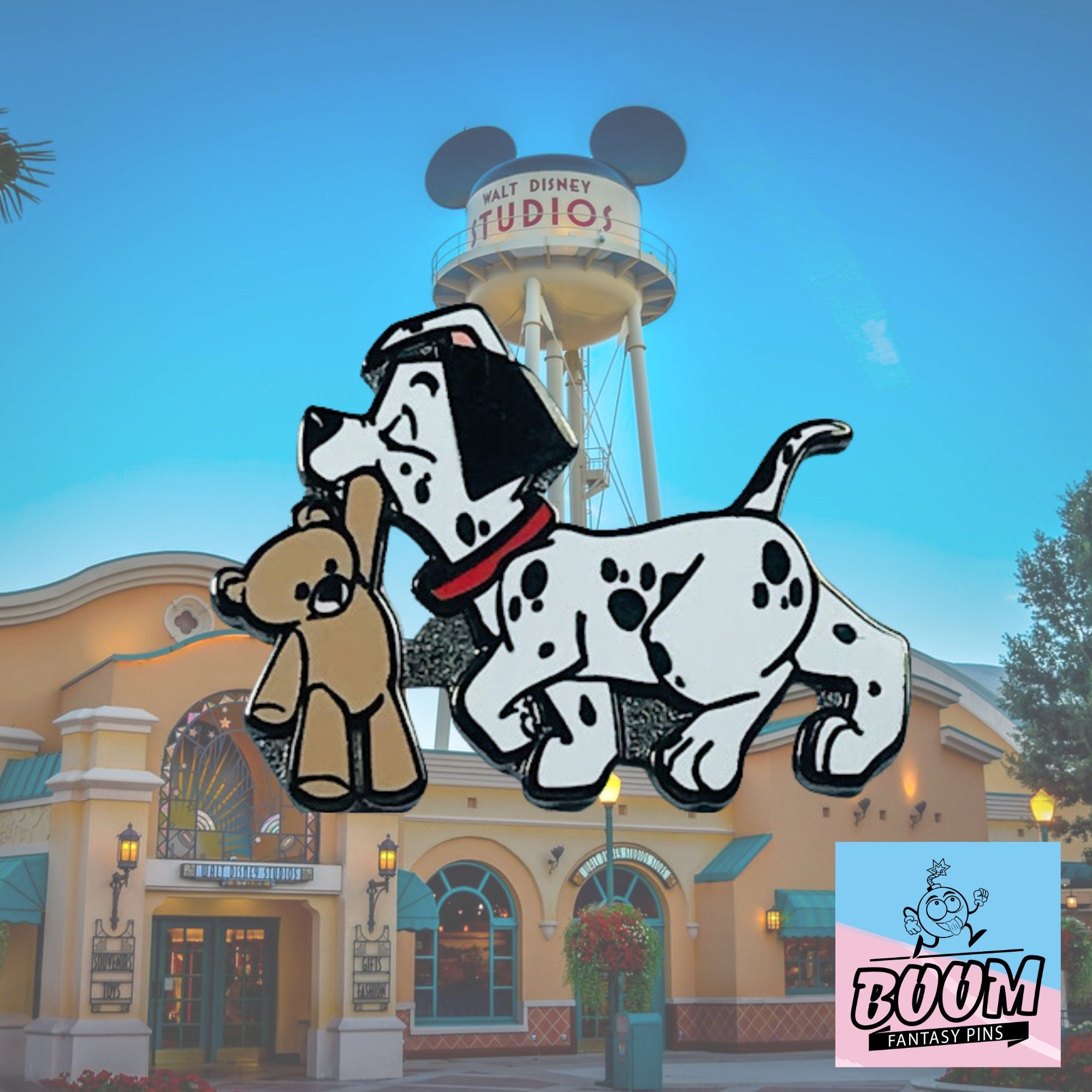 Pin – Patch y Teddy de 101 Dálmatas – Disney Fantasy