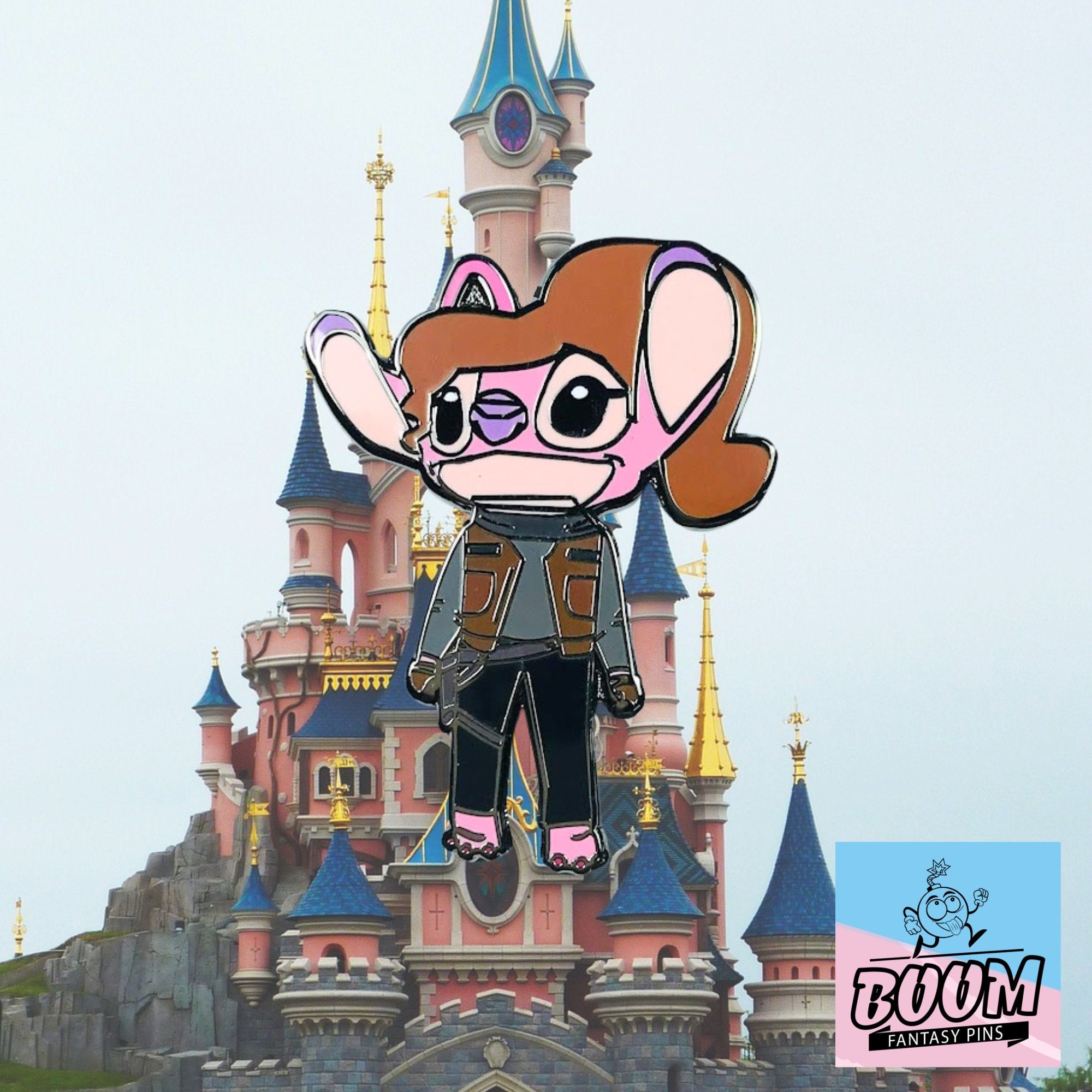 Pin – Angel from Lilo and Stitch as Han Solo from Lilo and Stitch – Disney Fantasy