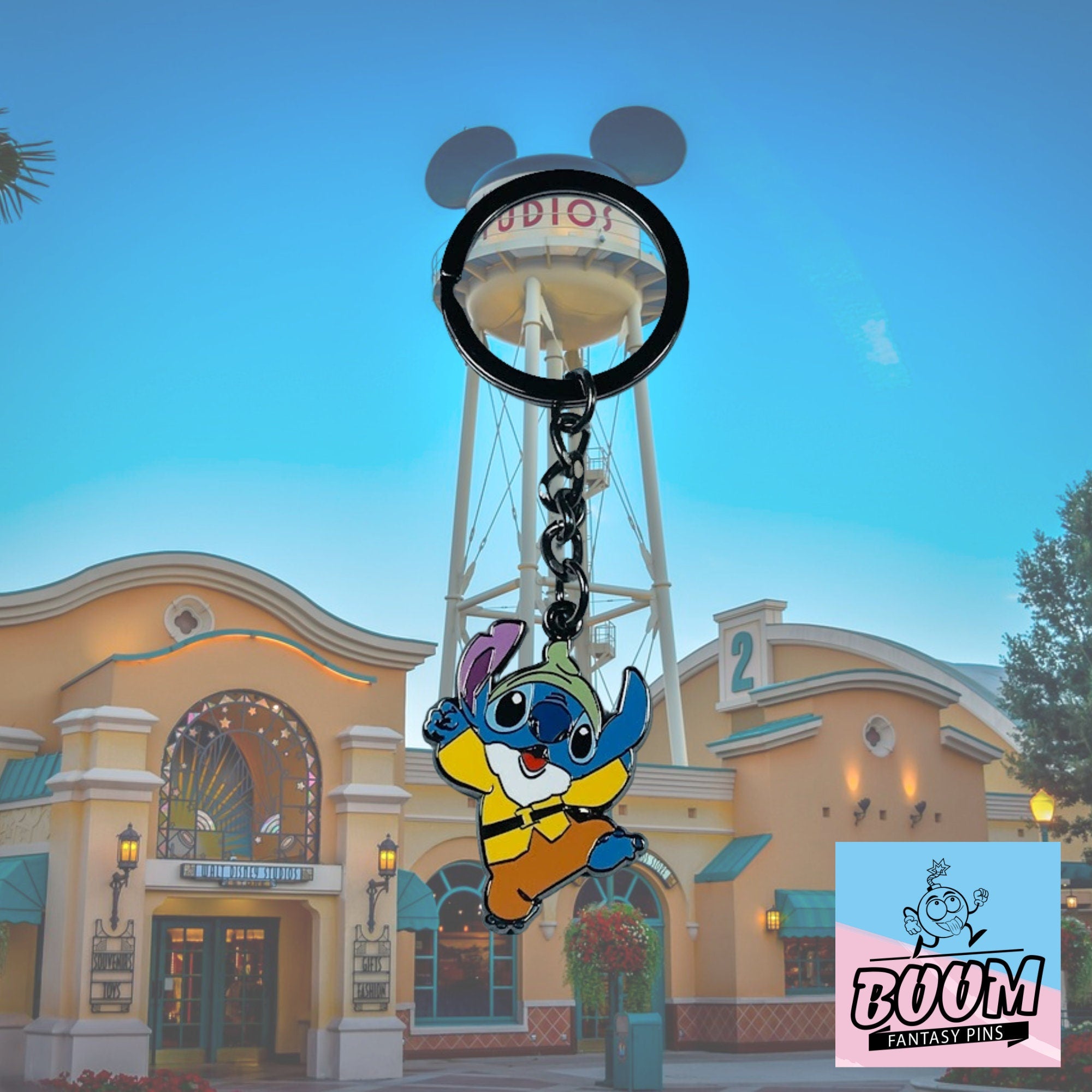 Llavero – Stitch Tímido de Lilo &amp; Stitch – Disney Fantasy