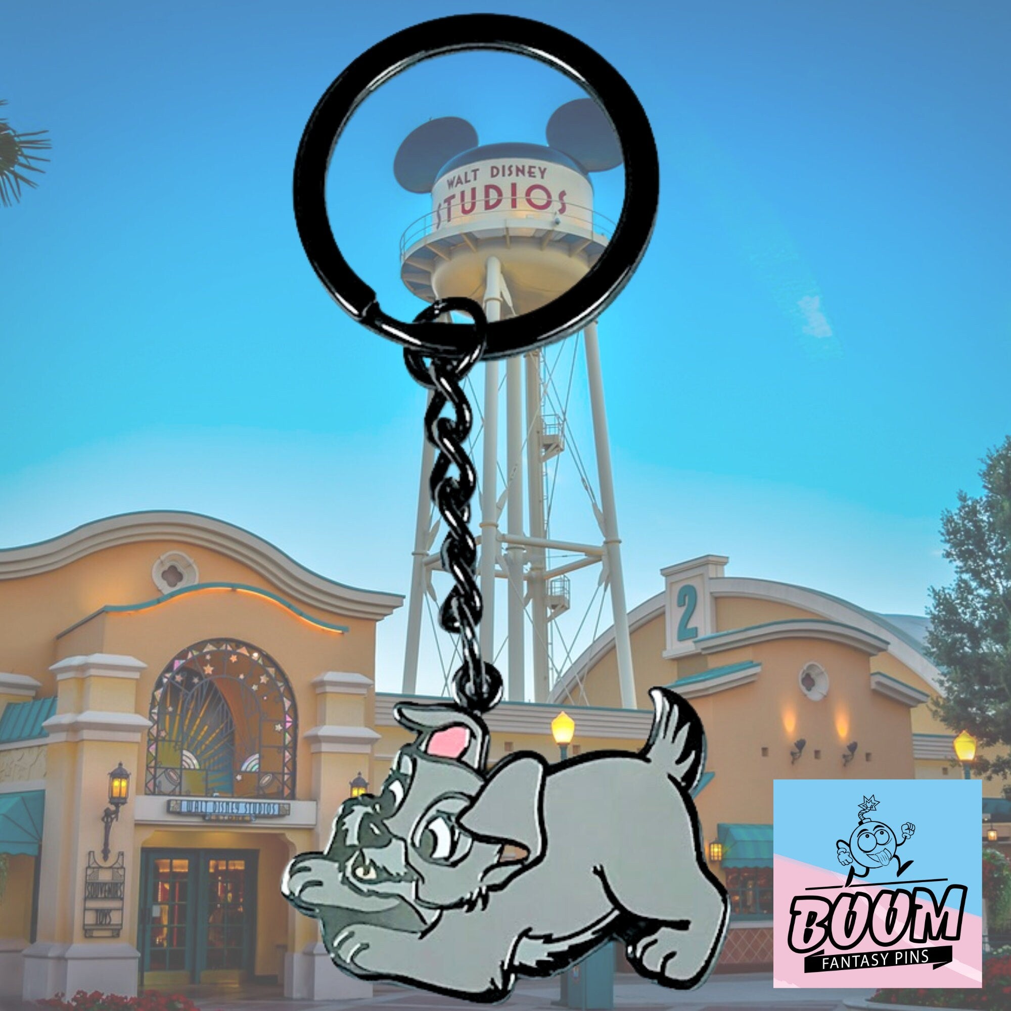 Llavero – Scamp de La Dama y el Vagabundo II – Disney Fantasy