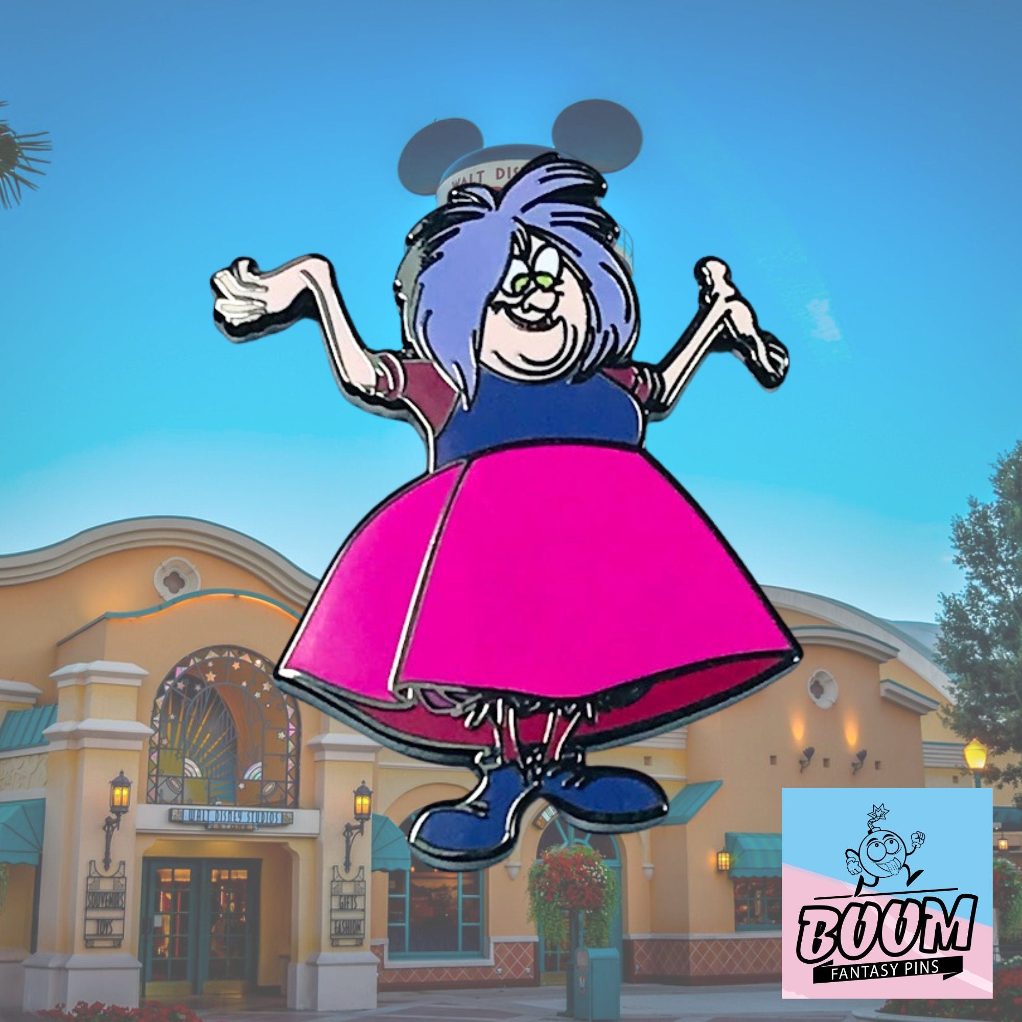 Épingle – Madame Mim du film Merlin l'Enchanteur – Disney Fantasy