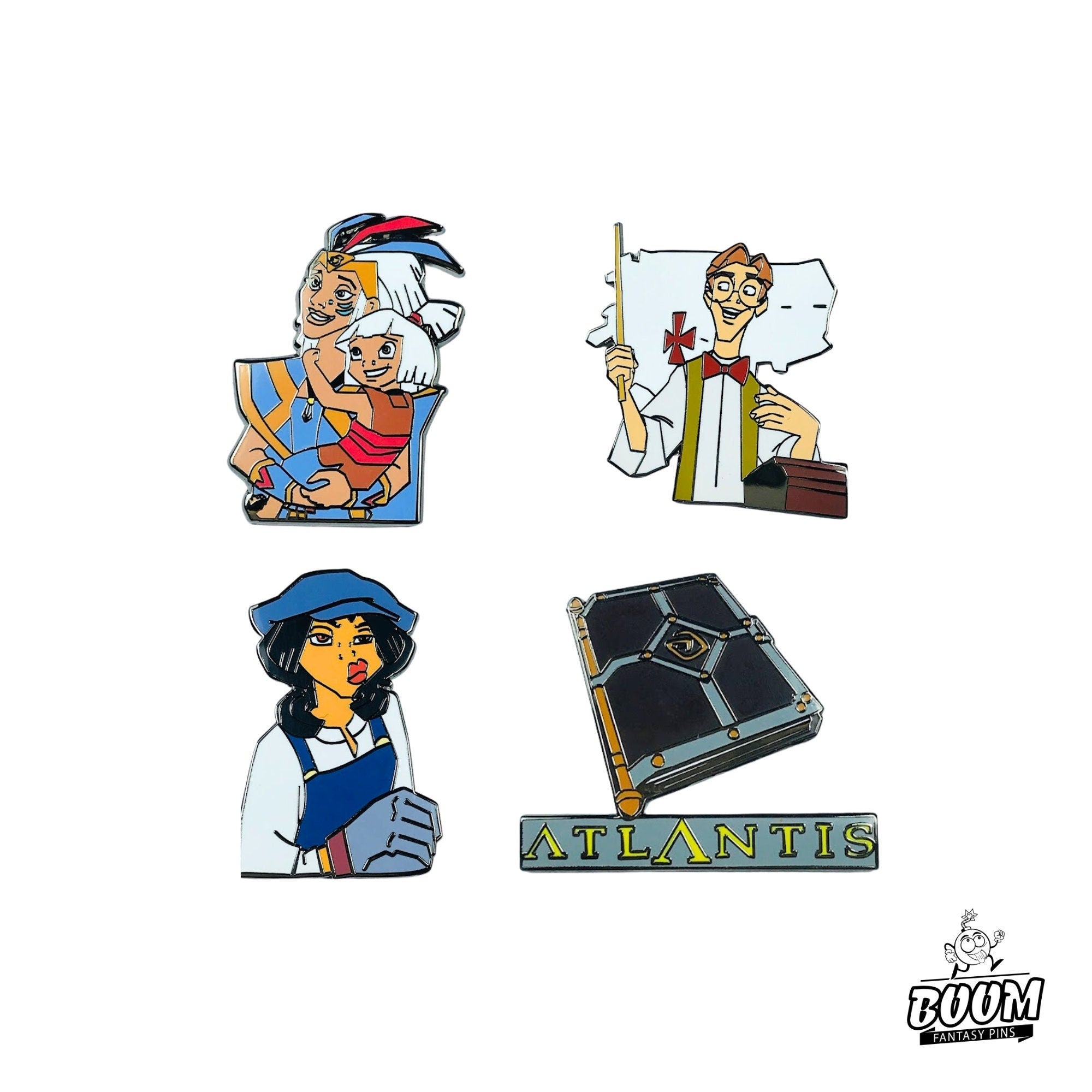 Pin – Audrey Ramírez de Atlantis: El Imperio Perdido – Disney Fantasy