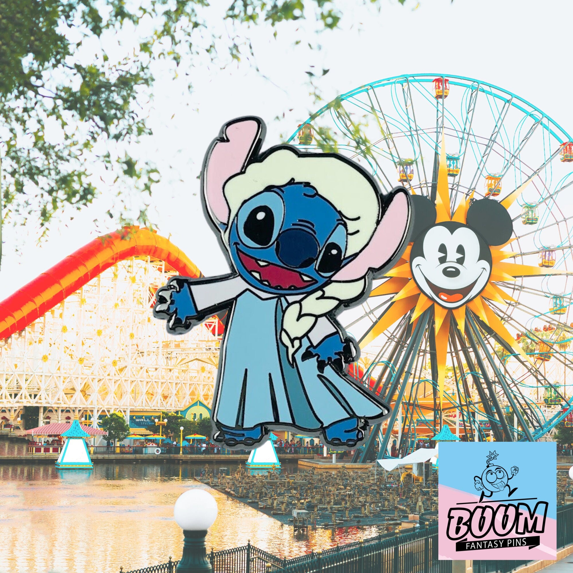 Pin – Stitch como Elsa de Lilo y Stitch – Disney Fantasy