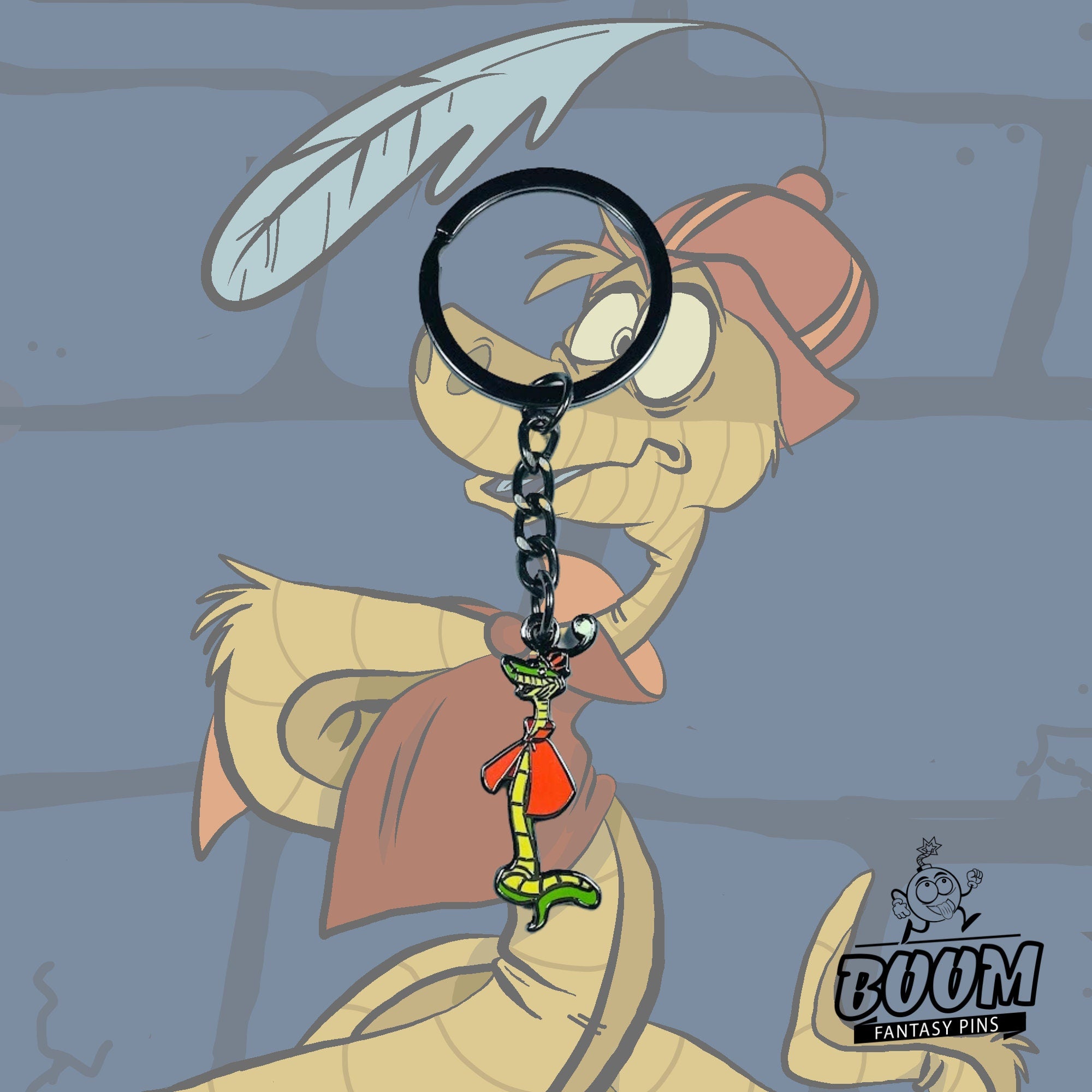 Llavero – Sir Hiss de Robin Hood – Disney Fantasy