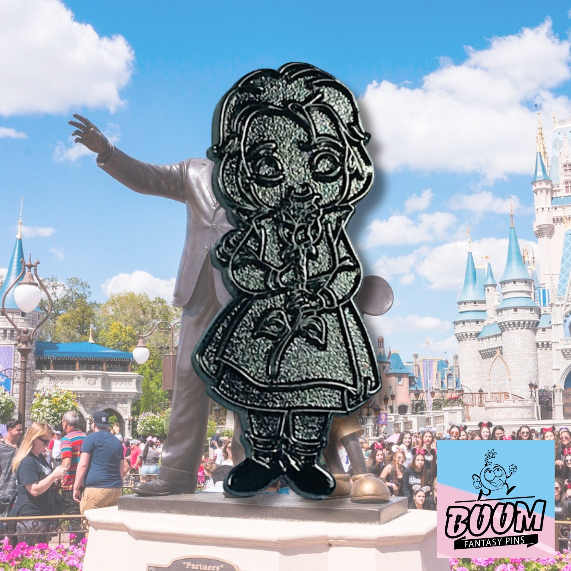 Pin – Bella de niña de La Bella y la Bestia – Disney Fantasy