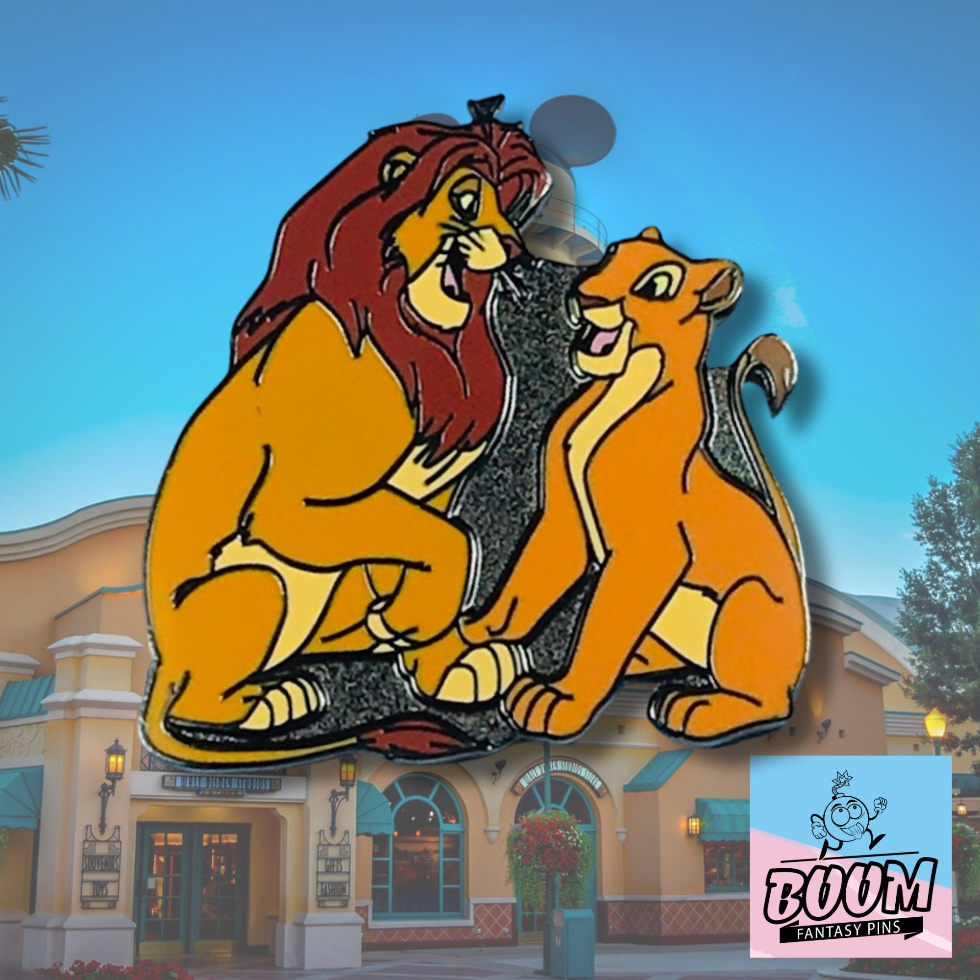 Pin – Simba y Nala de El Rey León – Disney Fantasy