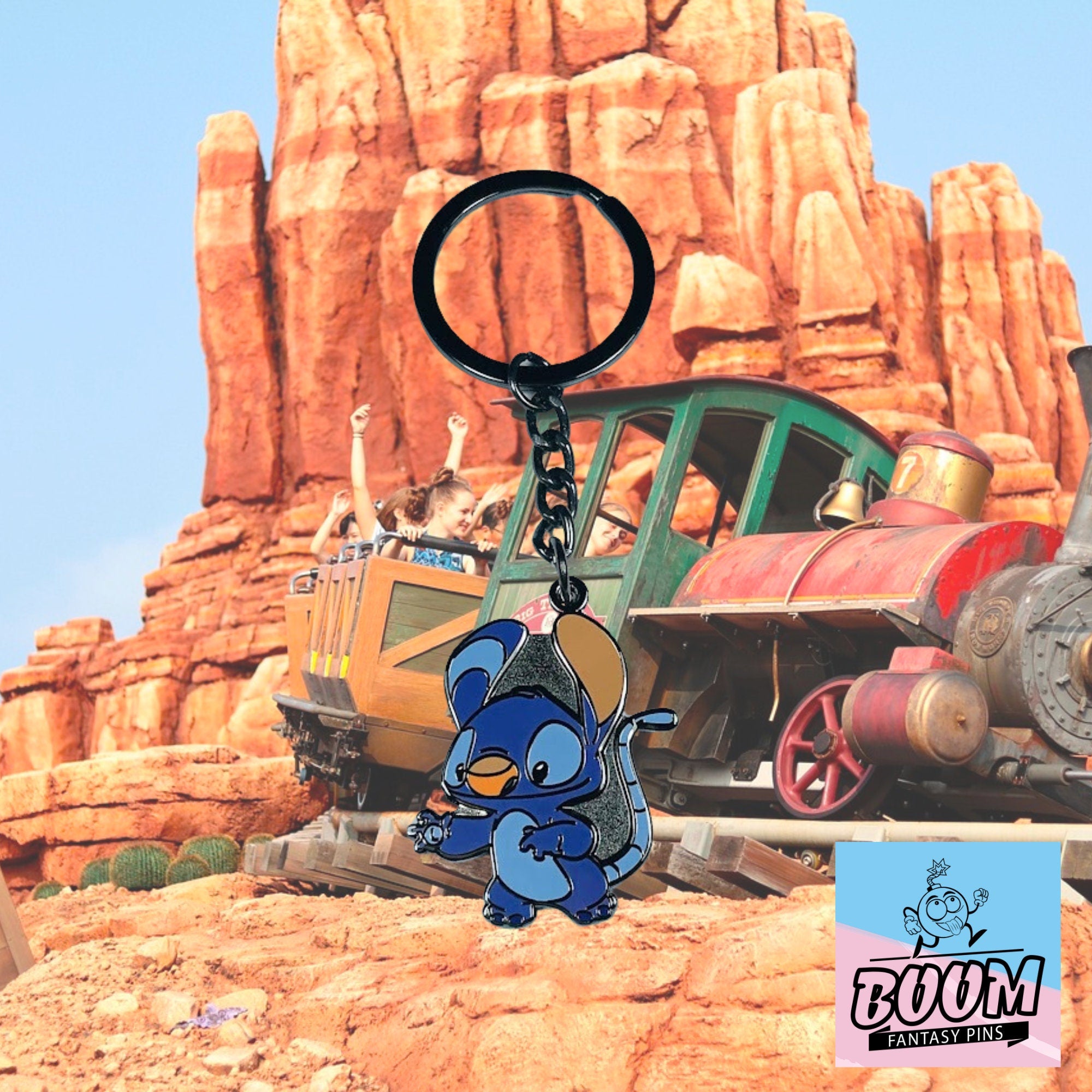 Llavero – Experimento Doubledip 002 de Lilo y Stitch – Disney Fantasy