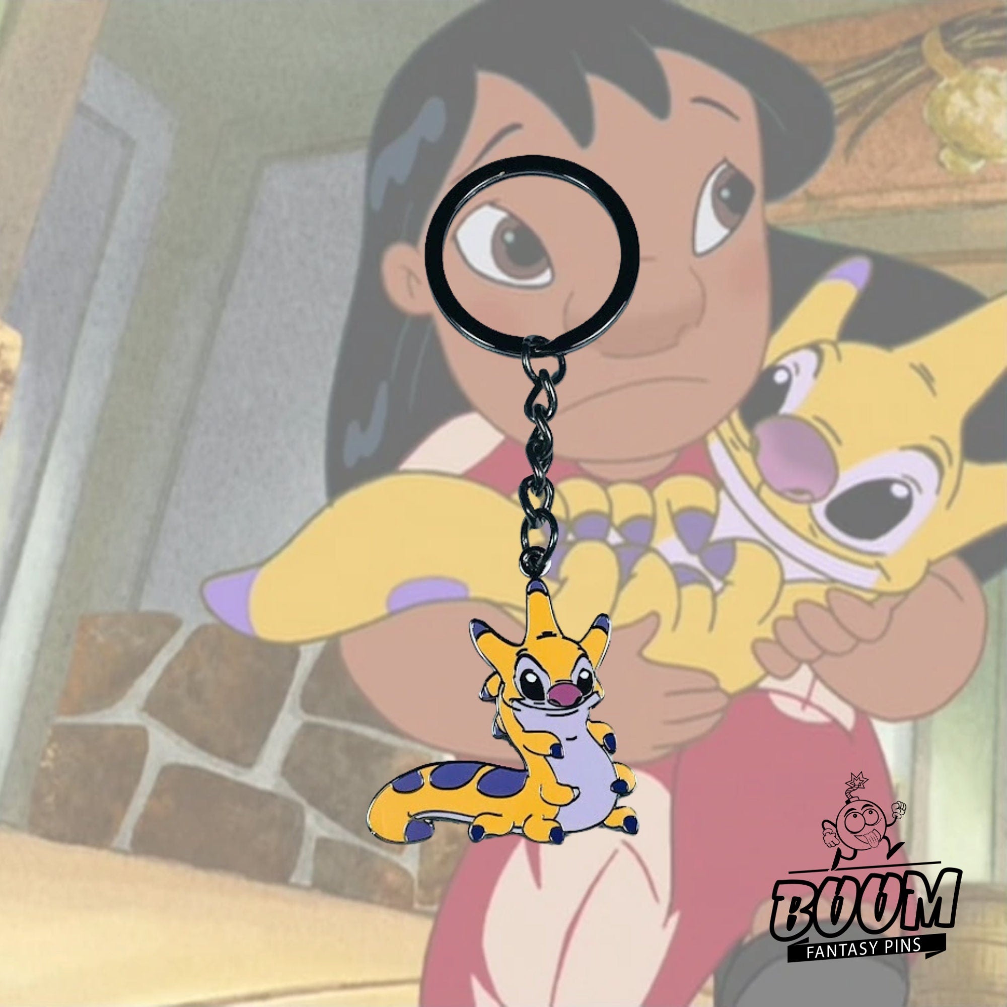 Llavero – Experimento 029 Damas de Lilo y Stitch – Disney Fantasy