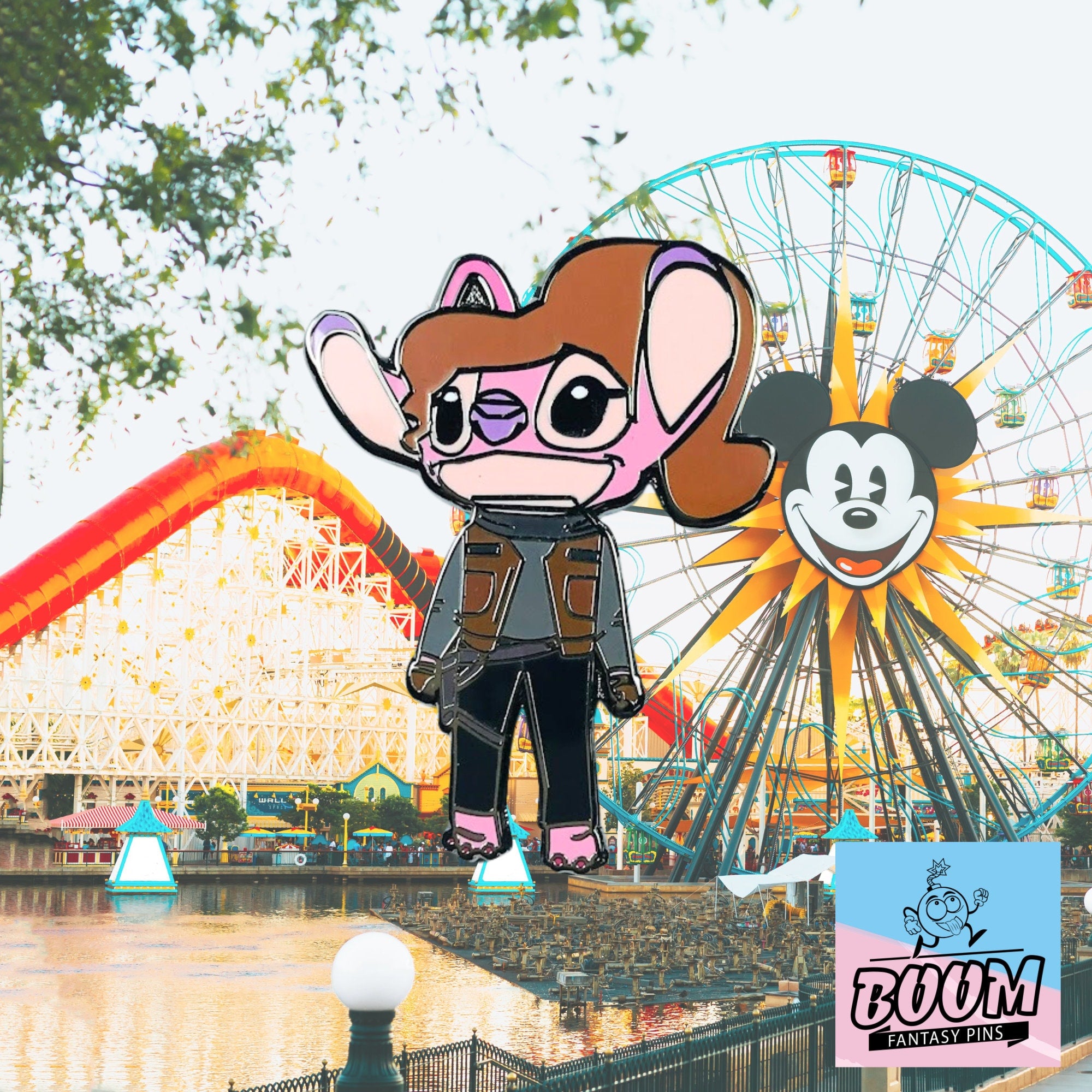 Pin – Angel from Lilo and Stitch as Han Solo from Lilo and Stitch – Disney Fantasy