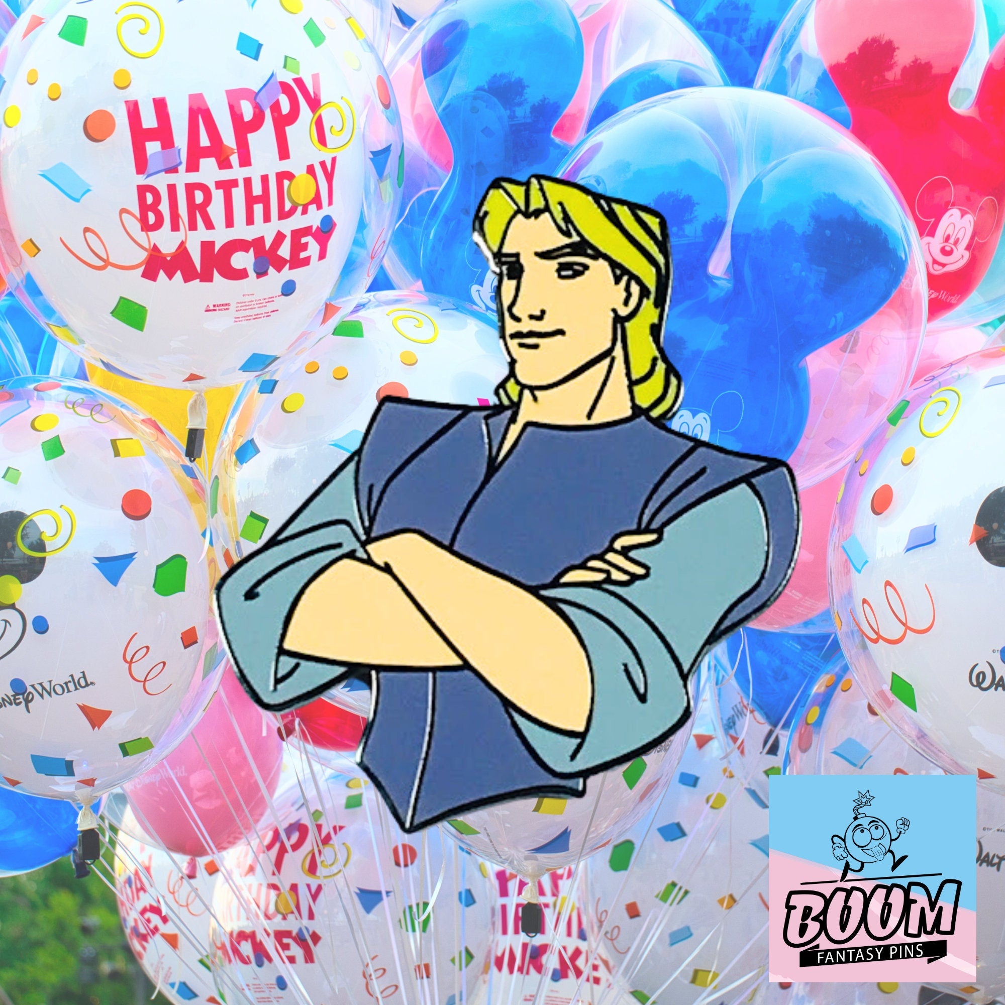 Épinglette – Capitaine John Smith de Pocahontas – Disney Fantasy