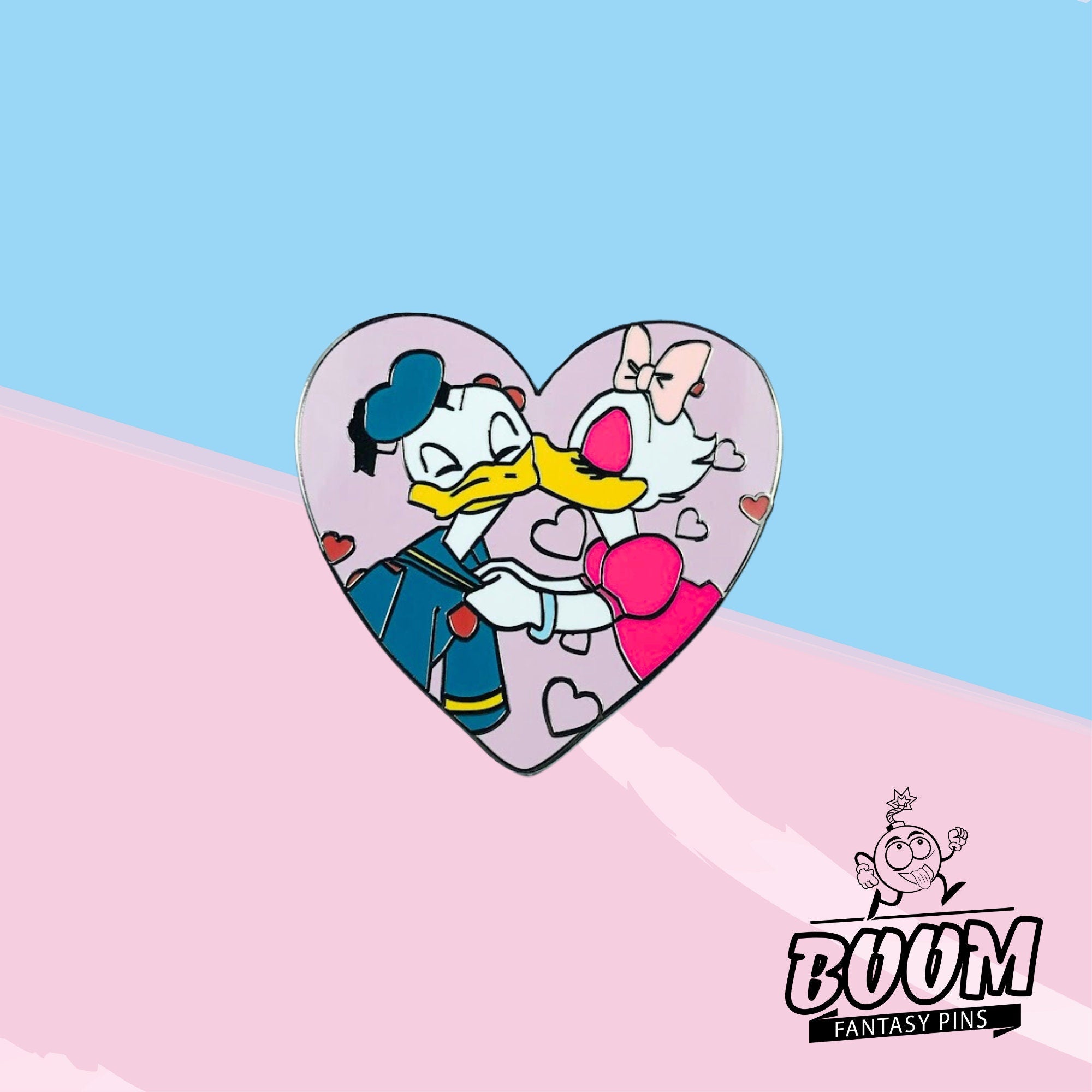 Pin – Pato Donald y Pato Daisy de El Sr. Pato sale – Disney Fantasy