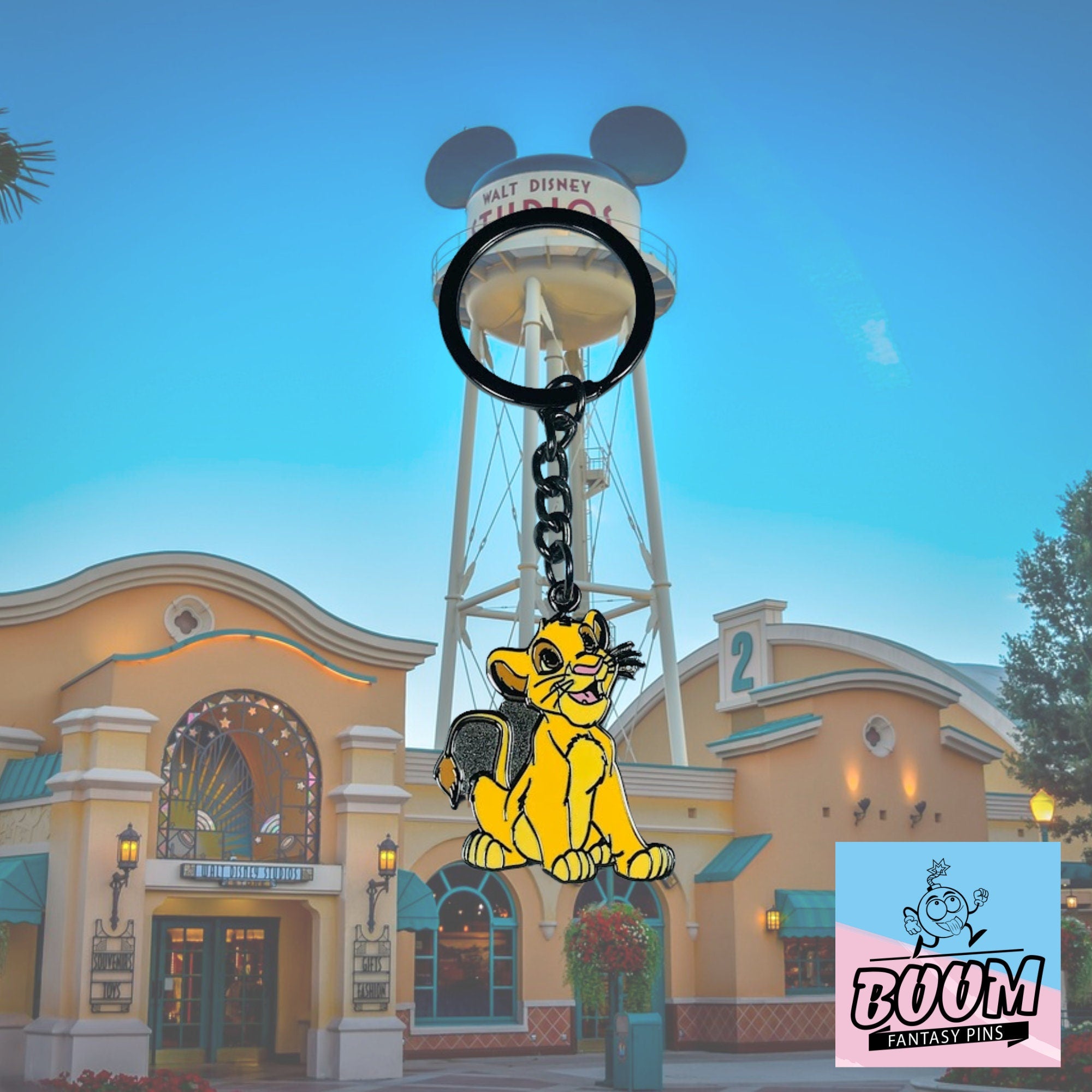 Porte-clés – Simba du Roi Lion – Disney Fantasy