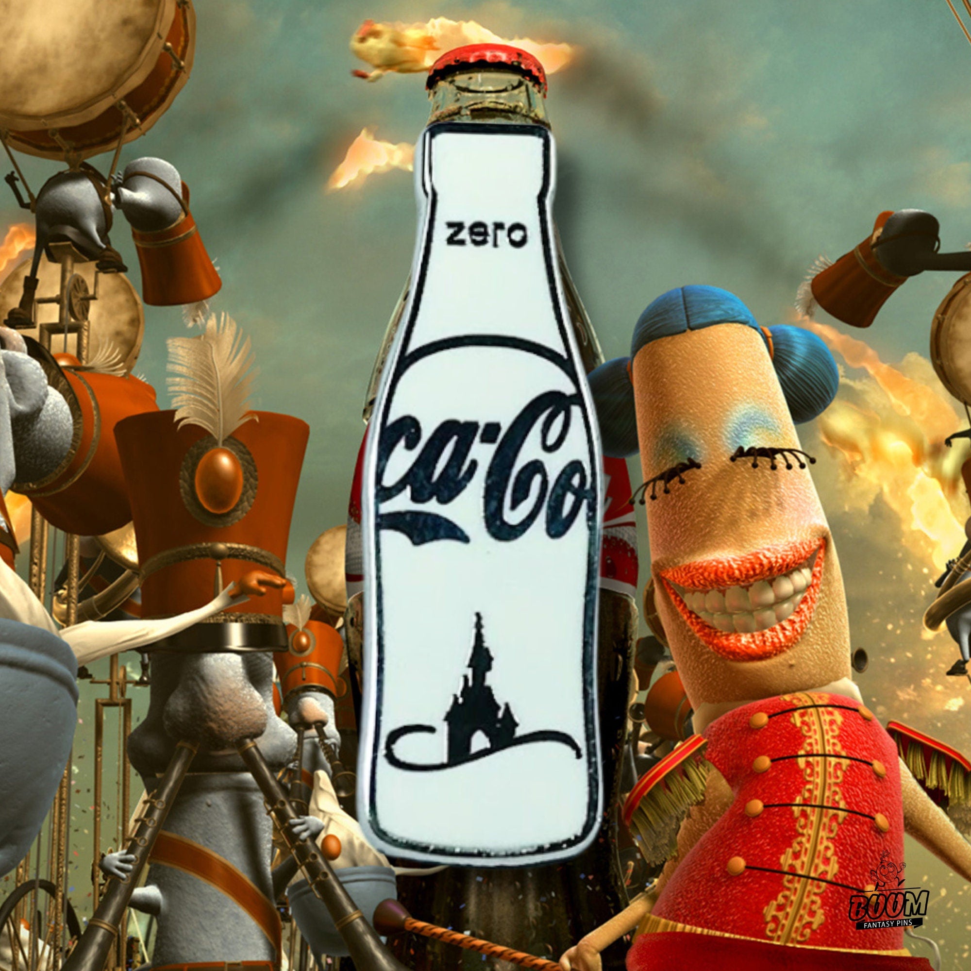 Pin's – Collaboration Walt Disney x Coca-Cola – Disney Fantasy