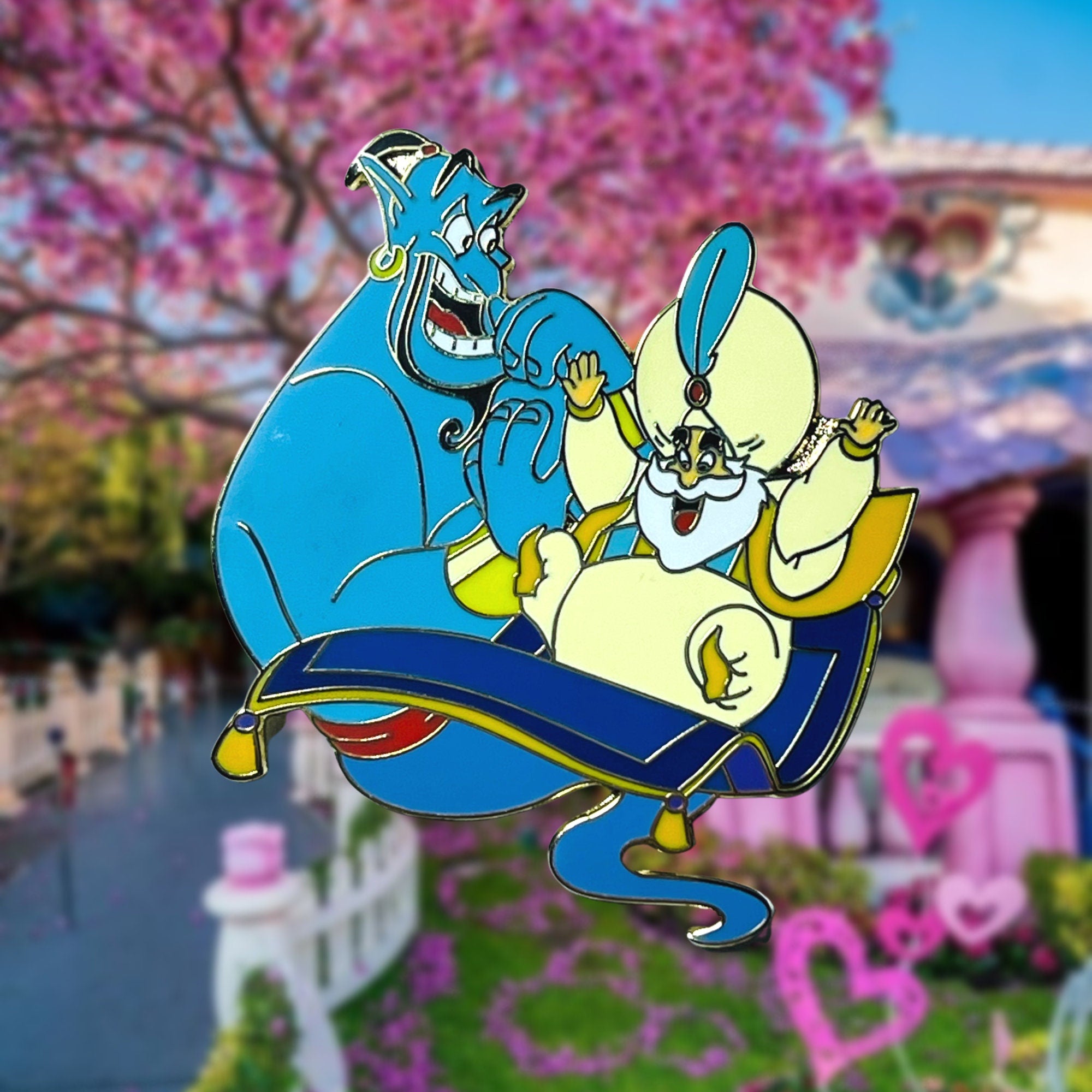 Pin's – Génie et Sultan d'Aladdin – Disney Fantasy